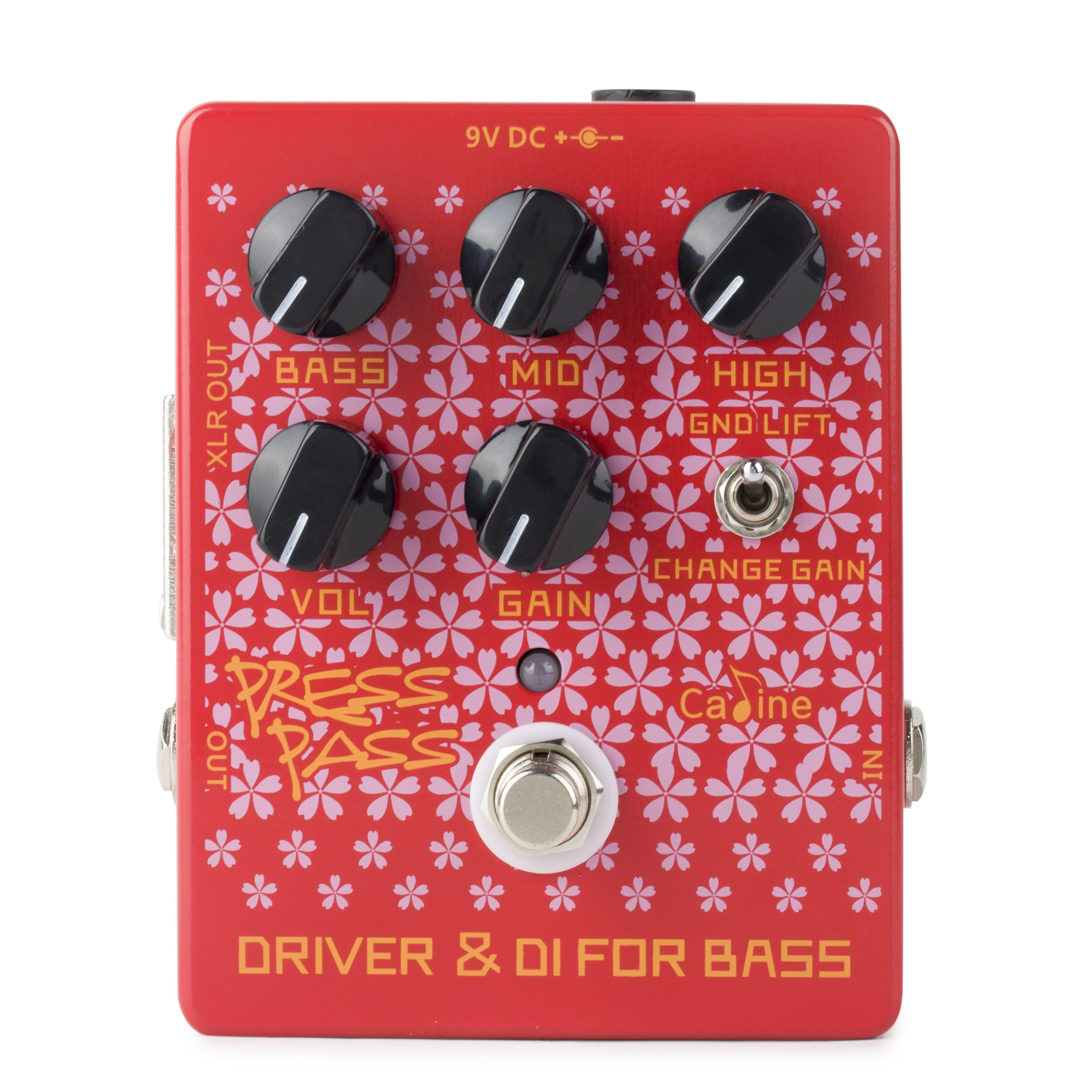 Caline CP-59 Press Pass Bass Driver and DI XLR
