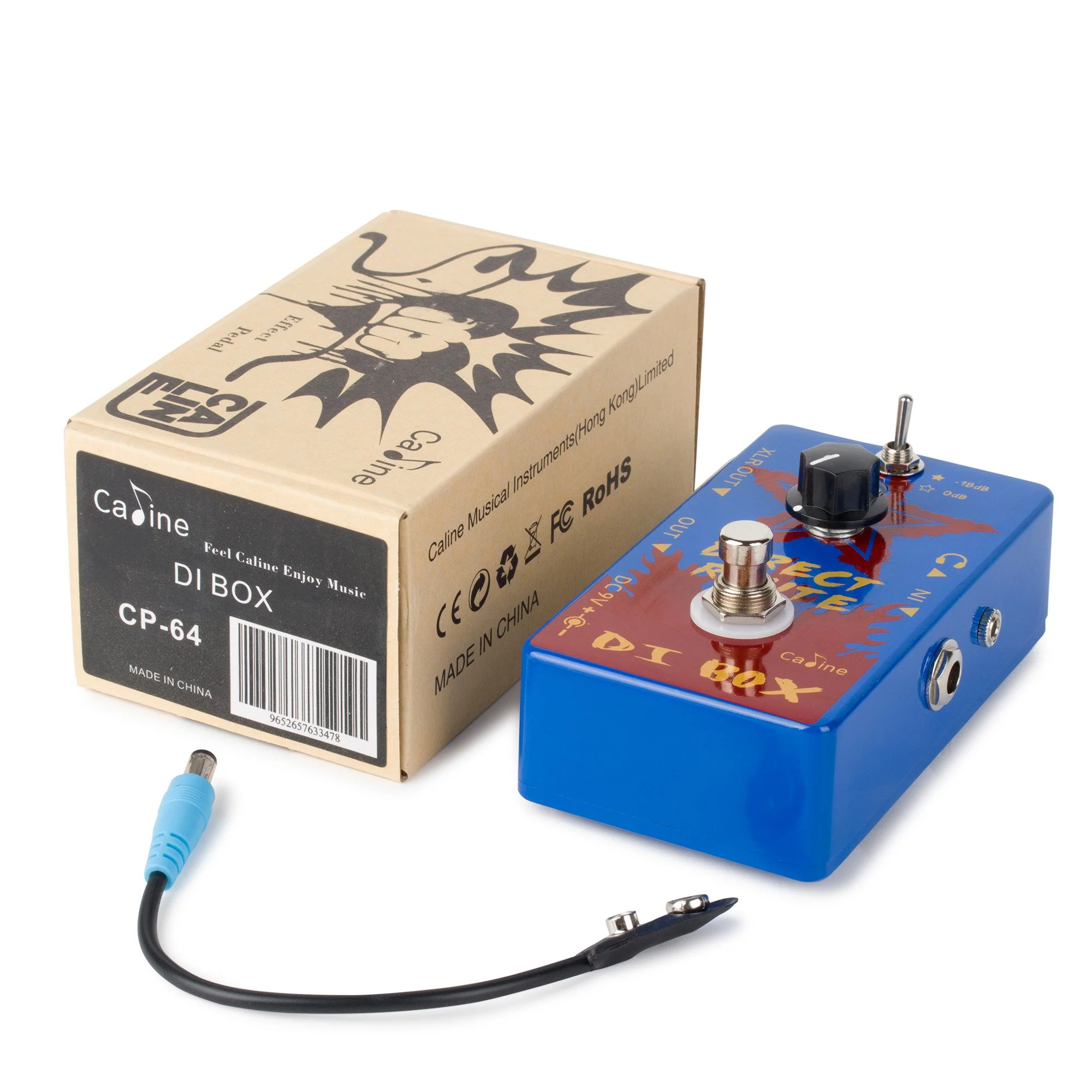 Caline CP-64 Direct Route Active DI Box and Headphone Amp XLR - Image 6