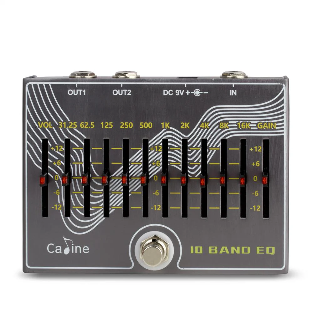 Caline CP-81 10-Band EQ w/ Volume & Gain Control