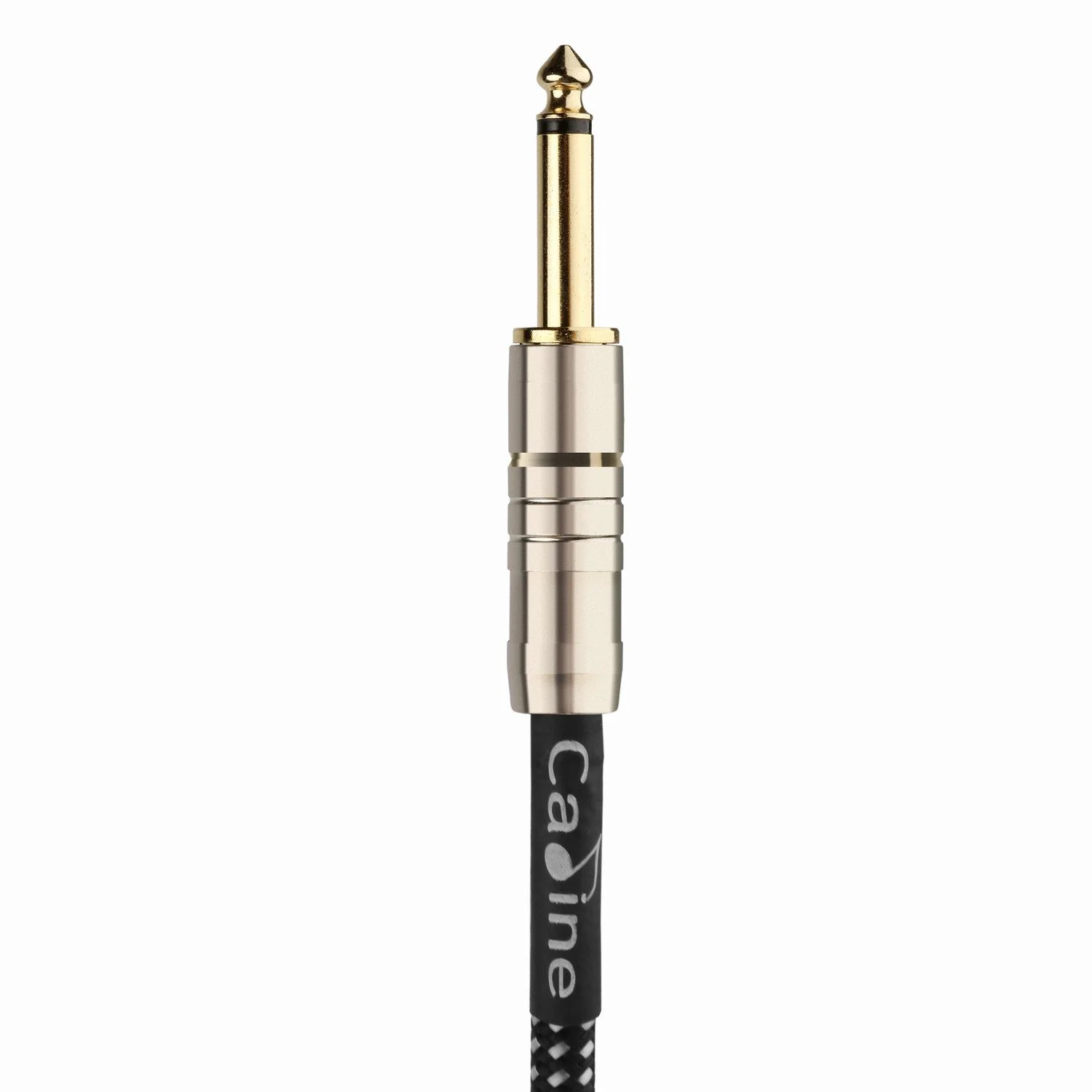 Caline Guitar Instrument Cable Braided Gold - Image 4