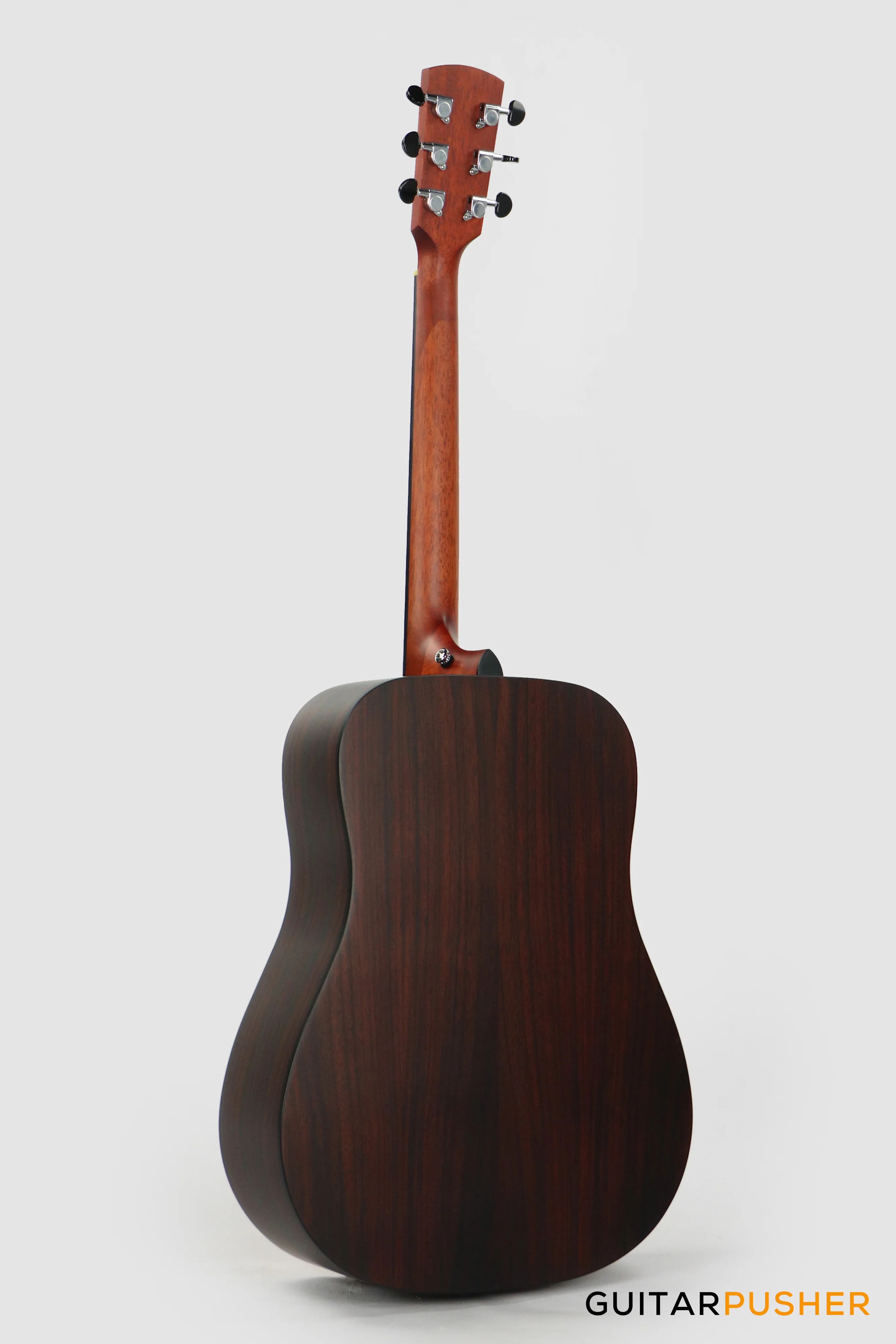 Corona Guitars CD-1000 Solid Sitka Spruce Top Indian Rosewood Dreadnought Acoustic Guitar w/ Gig Bag - Natural - Image 6