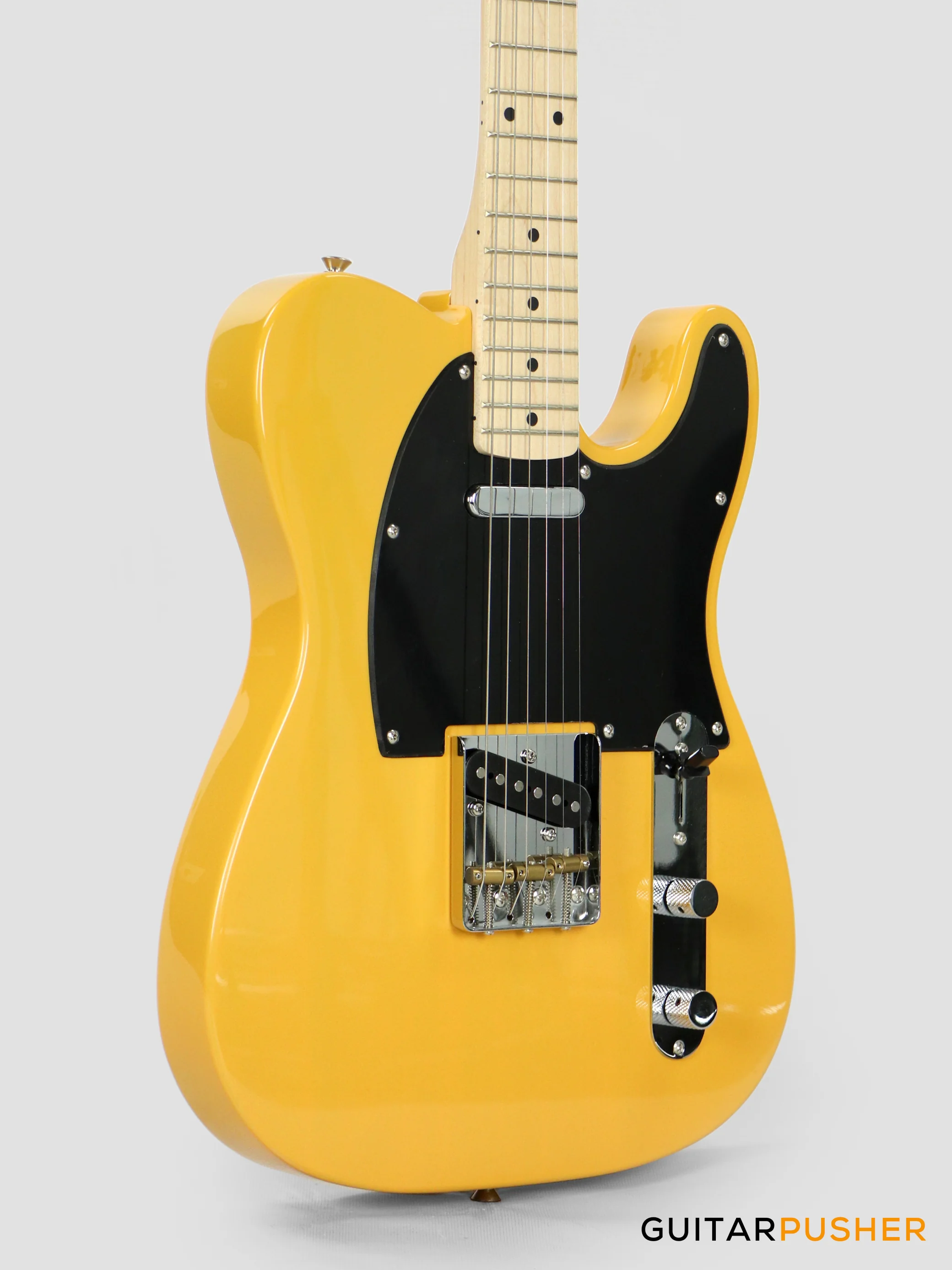Corona Guitars Classic TE T-Style Electric Guitar w/ Gig Bag - Butterscotch Blonde - Image 4