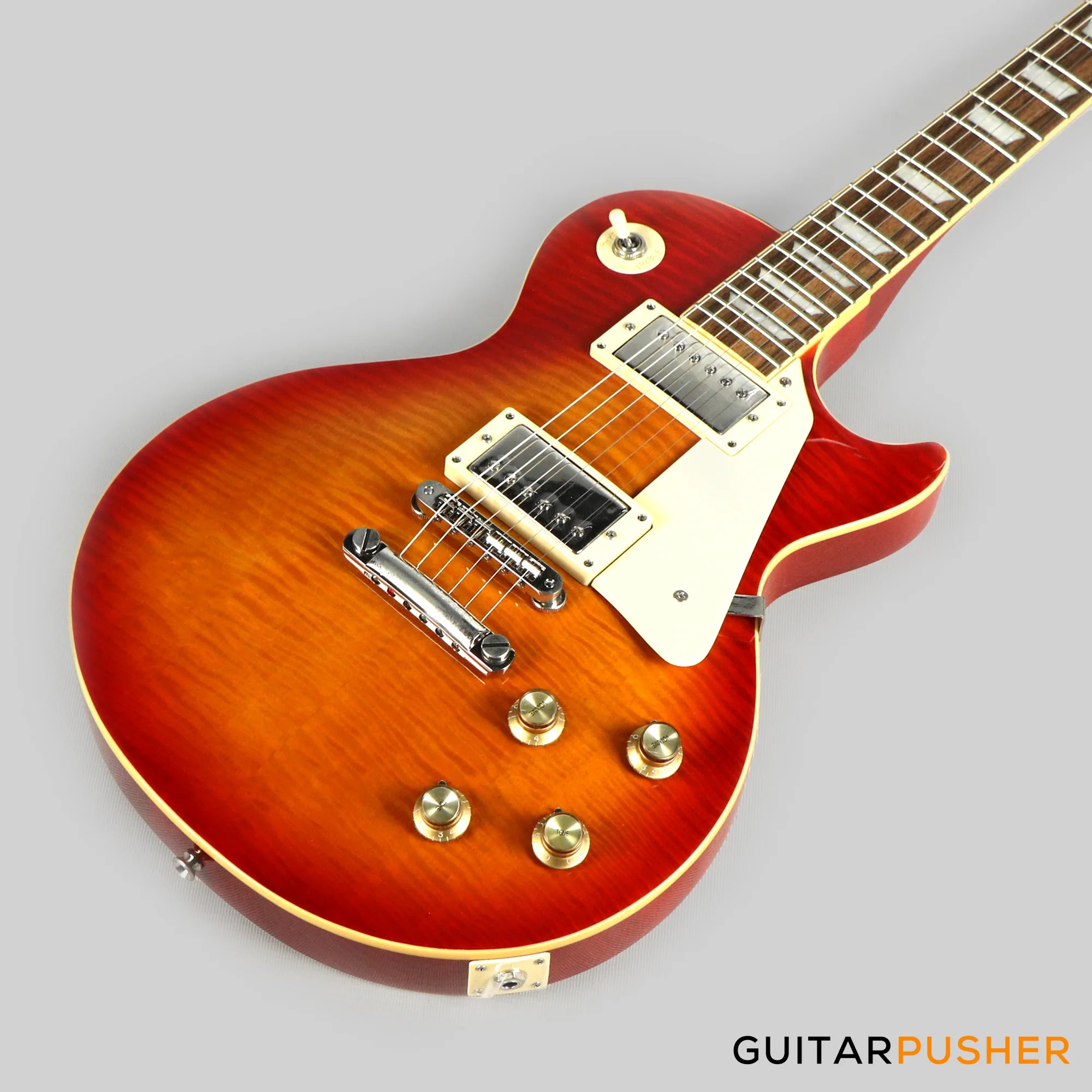 Corona Guitars Prestige Standard Singlecut Electric Guitar w/ Gig Bag - Honey Burst - Image 10