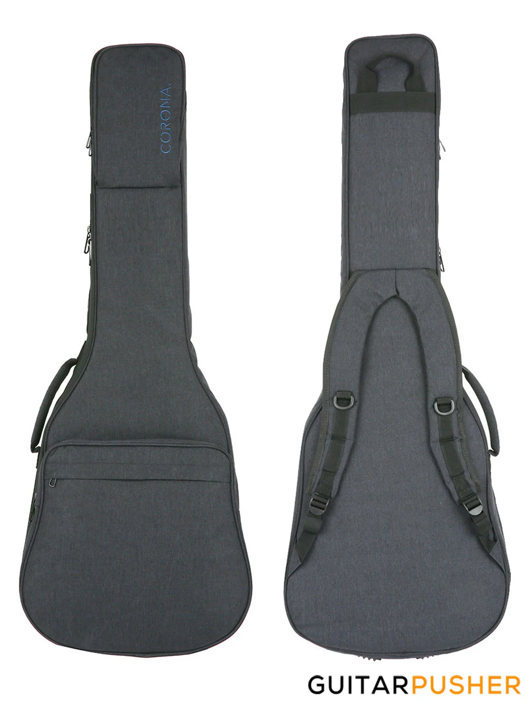Corona Guitars Standard Plus J JB-Style 4-String Bass w/ Gig Bag - Olympic White - Image 5