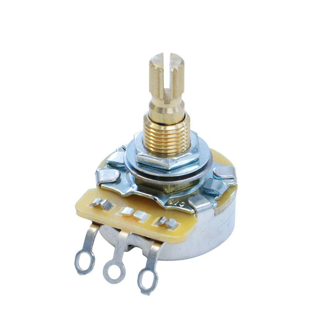 CTS 250k Potentiometer Metric 8mm hole 3/8 inch Tall
