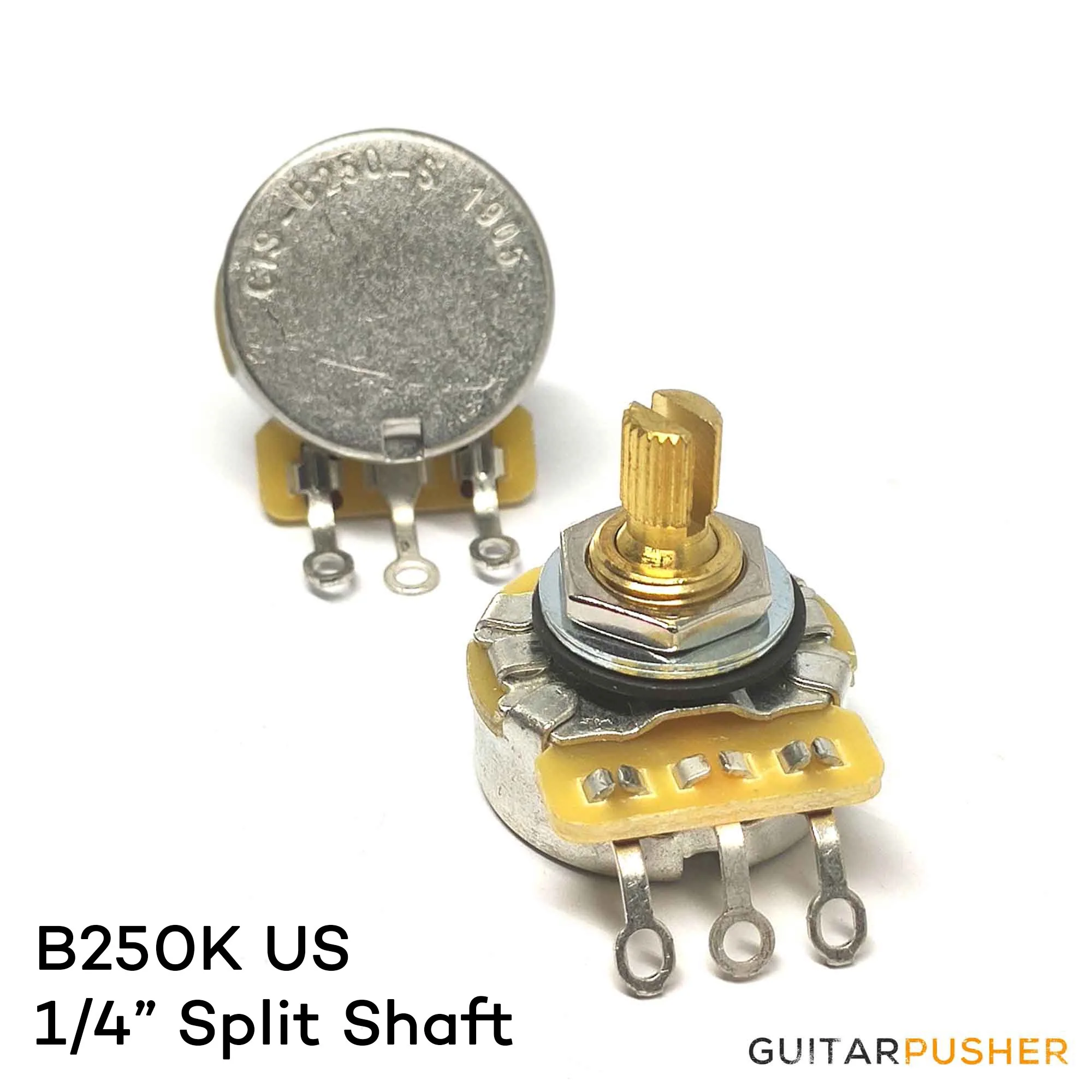 CTS 250k Potentiometer US Size 9.5mm hole 1/4 inch Tall