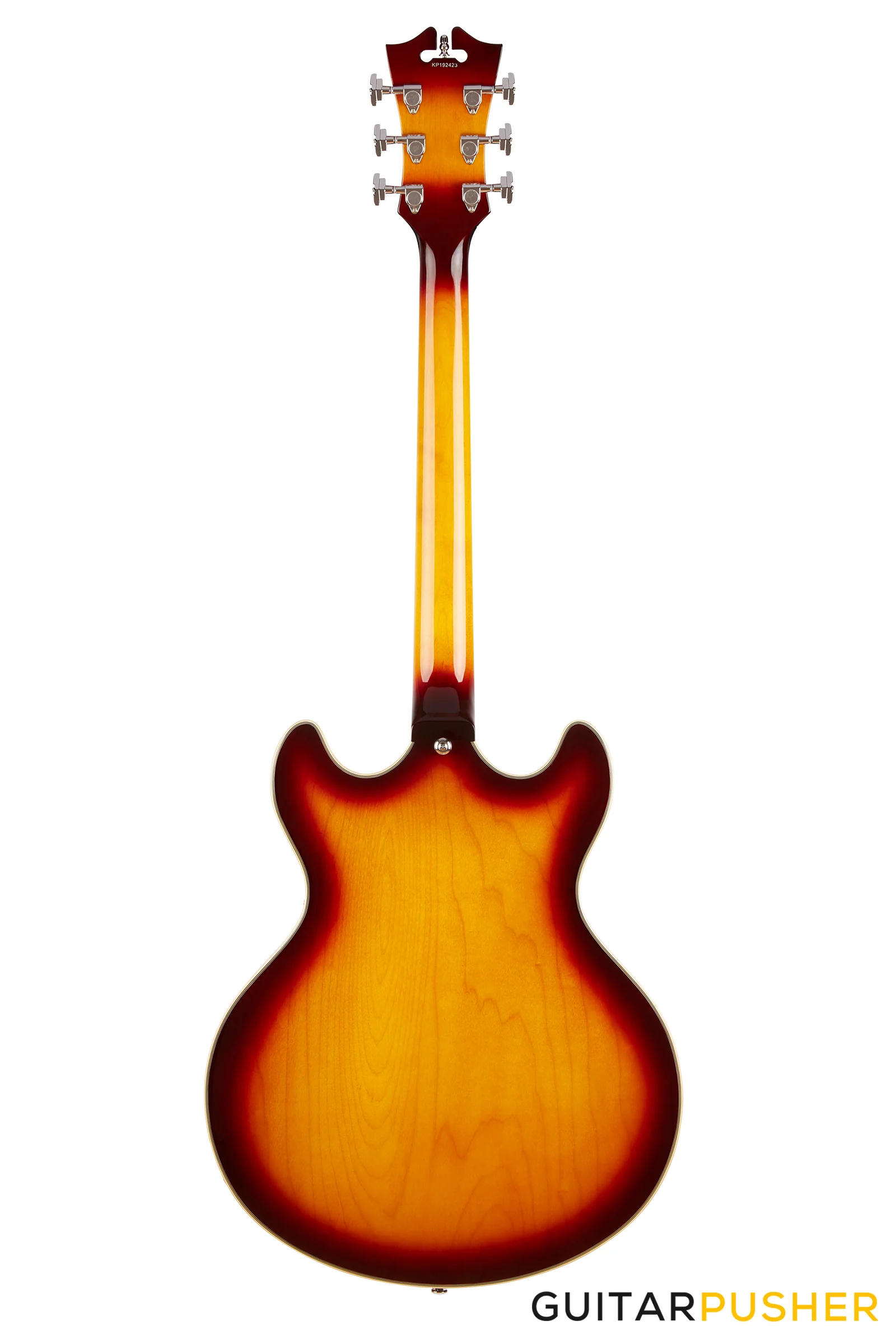 D'Angelico Premier DC Boardwalk Vintage Sunburst Electric Guitar - Image 5
