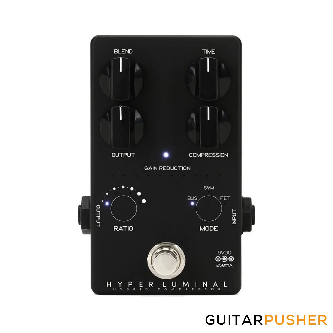 Darkglass Hyper Luminal Bass Compressor Pedal (Black Limited Edition)