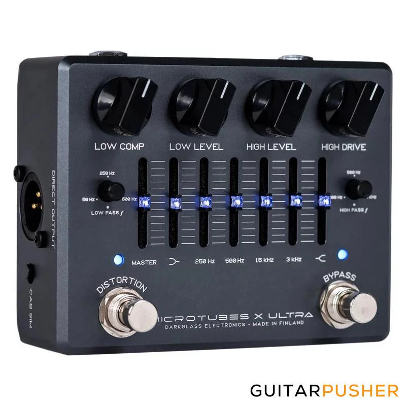 Darkglass Microtubes X Ultra Bass Preamp and Distortion