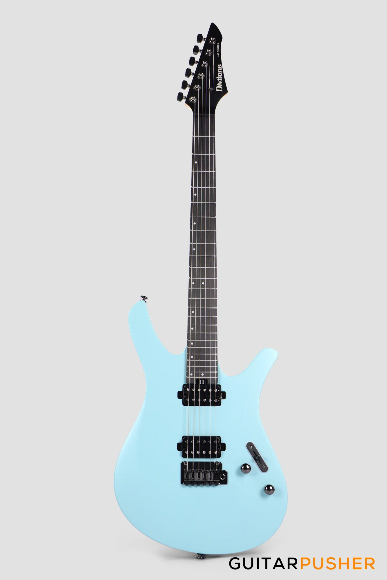 Divitone MF Studio DSG-10BL Smart Electric Guitar w/ Onboard Multi Effects - Blue - Image 2
