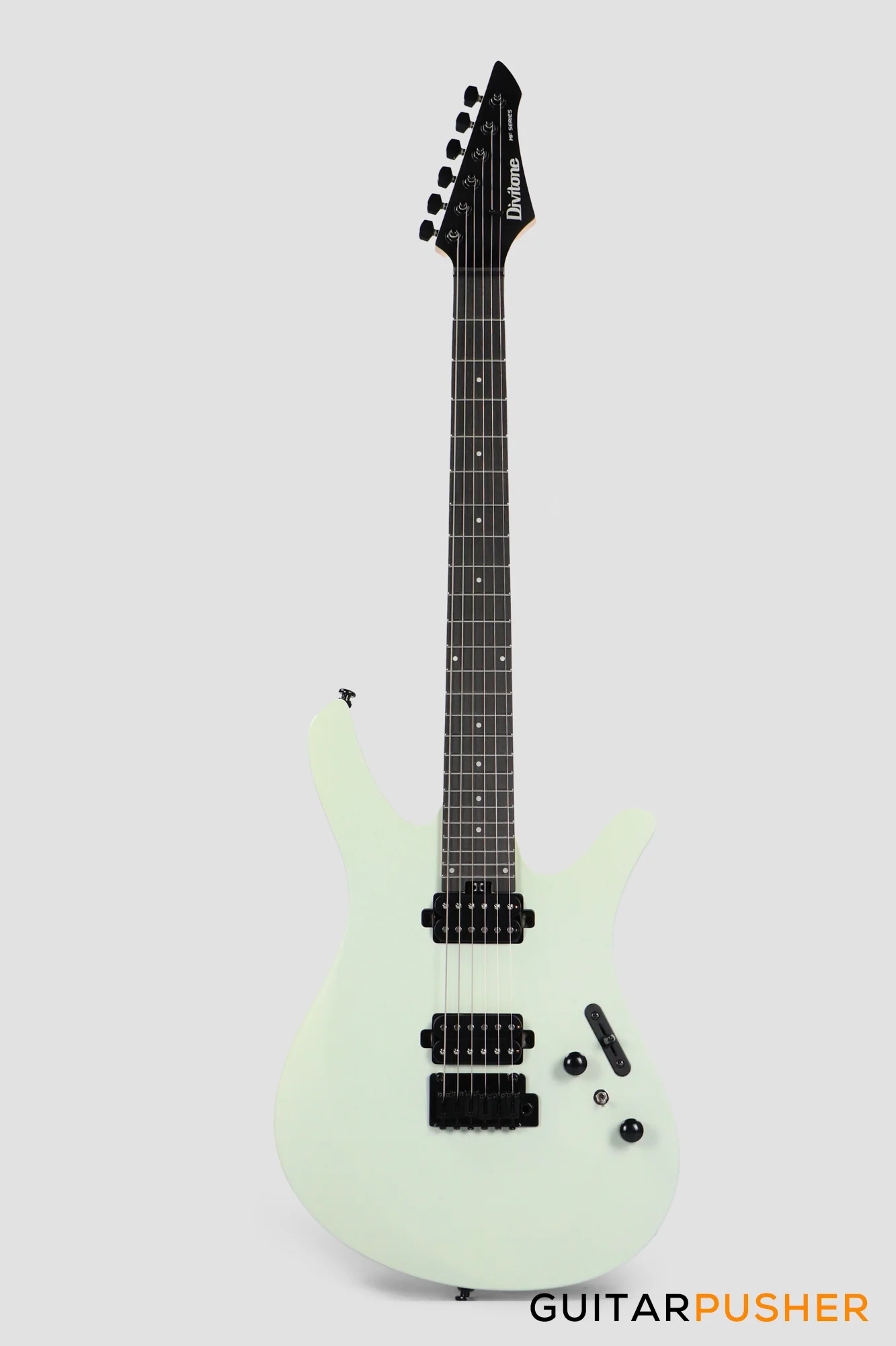 Divitone MF Studio DSG-10GY Smart Electric Guitar w/ Onboard Multi Effects - Green - Image 2