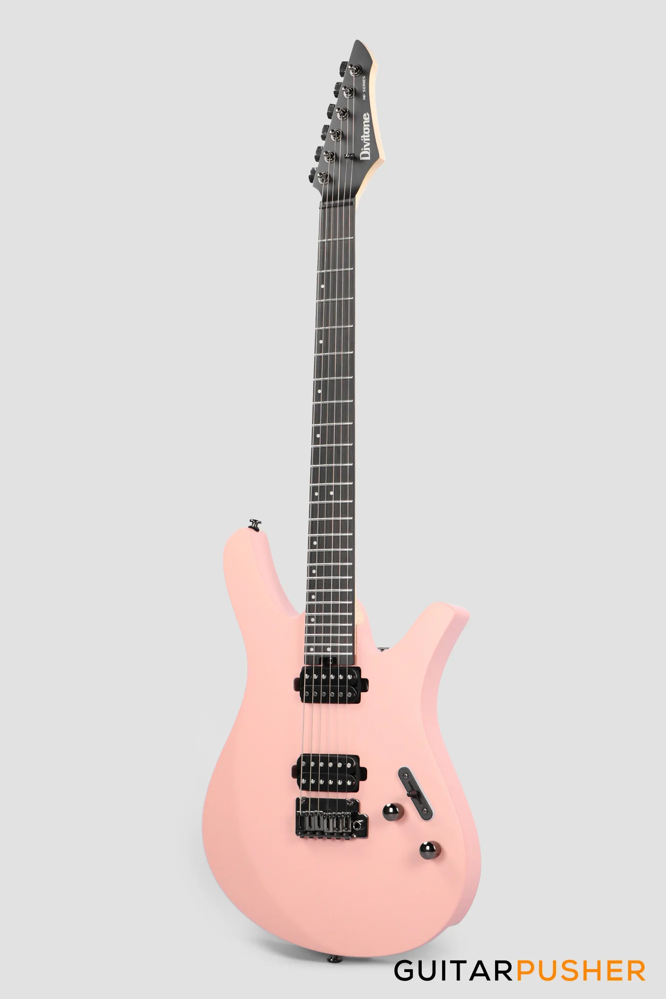 Divitone MF Studio DSG-10PK Smart Electric Guitar w/ Onboard Multi Effects - Pink - Image 8