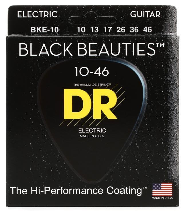 DR Black Beauties Coated Electric Guitar Standard Strings - Image 2