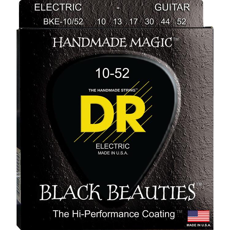 DR Black Beauties Coated Electric Guitar Strings Heavy Bottom - Image 2