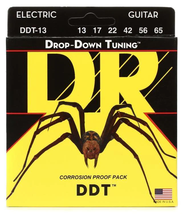 DR DDT Drop Down Tuning Electric Guitar Strings