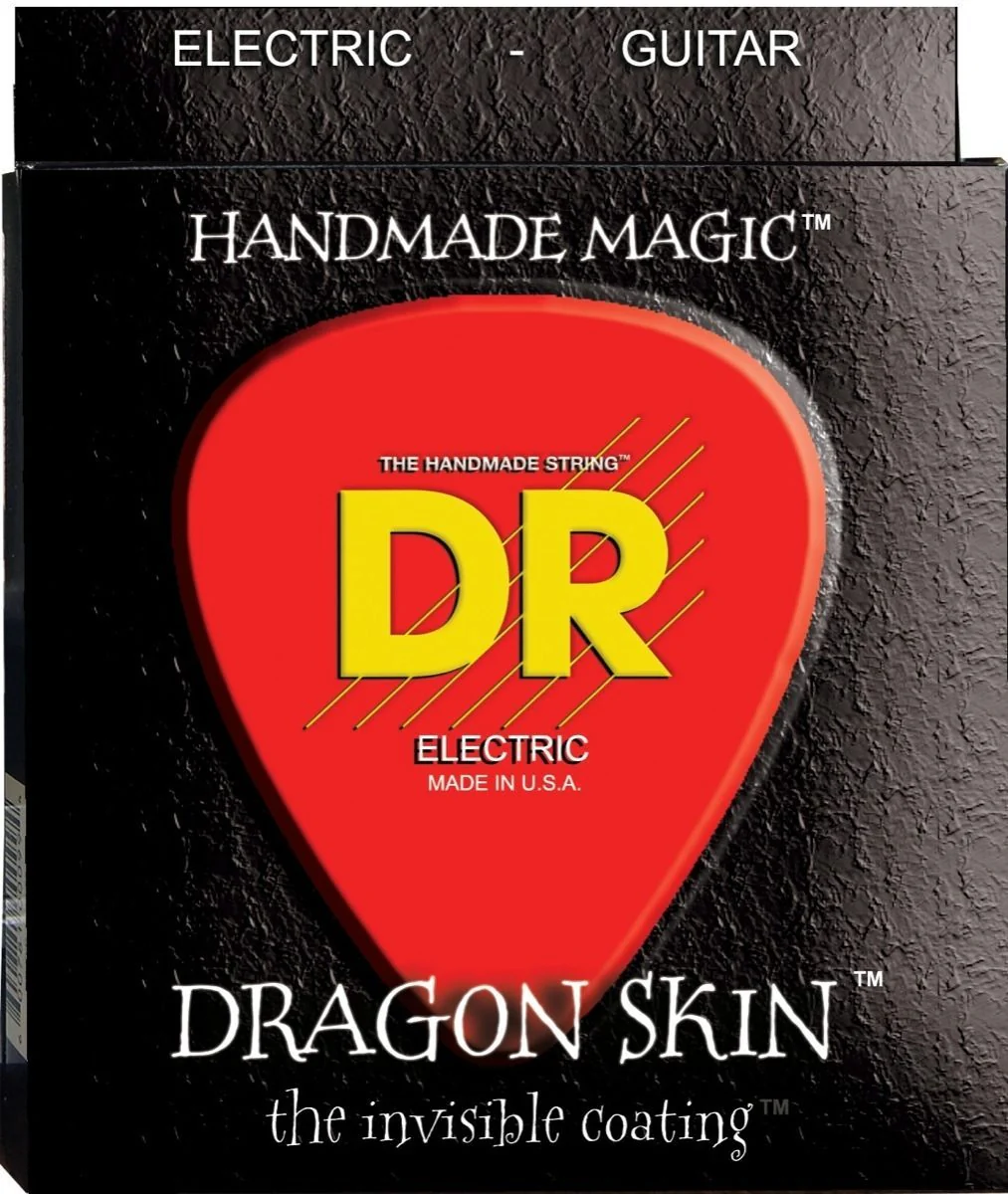DR Dragon Skin Coated Electric Guitar Strings