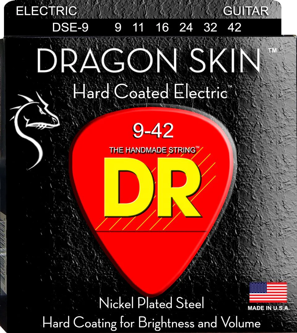 DR Dragon Skin Coated Electric Guitar Strings - Image 2