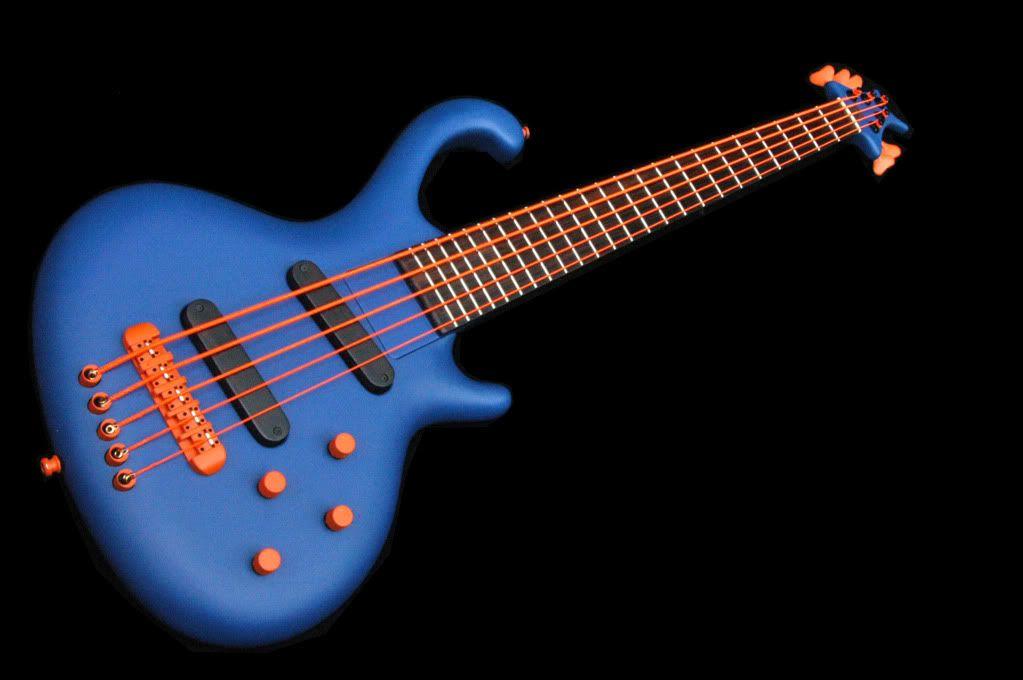 DR Neon Orange 4-String Bass Guitar Strings with K3 - Image 3