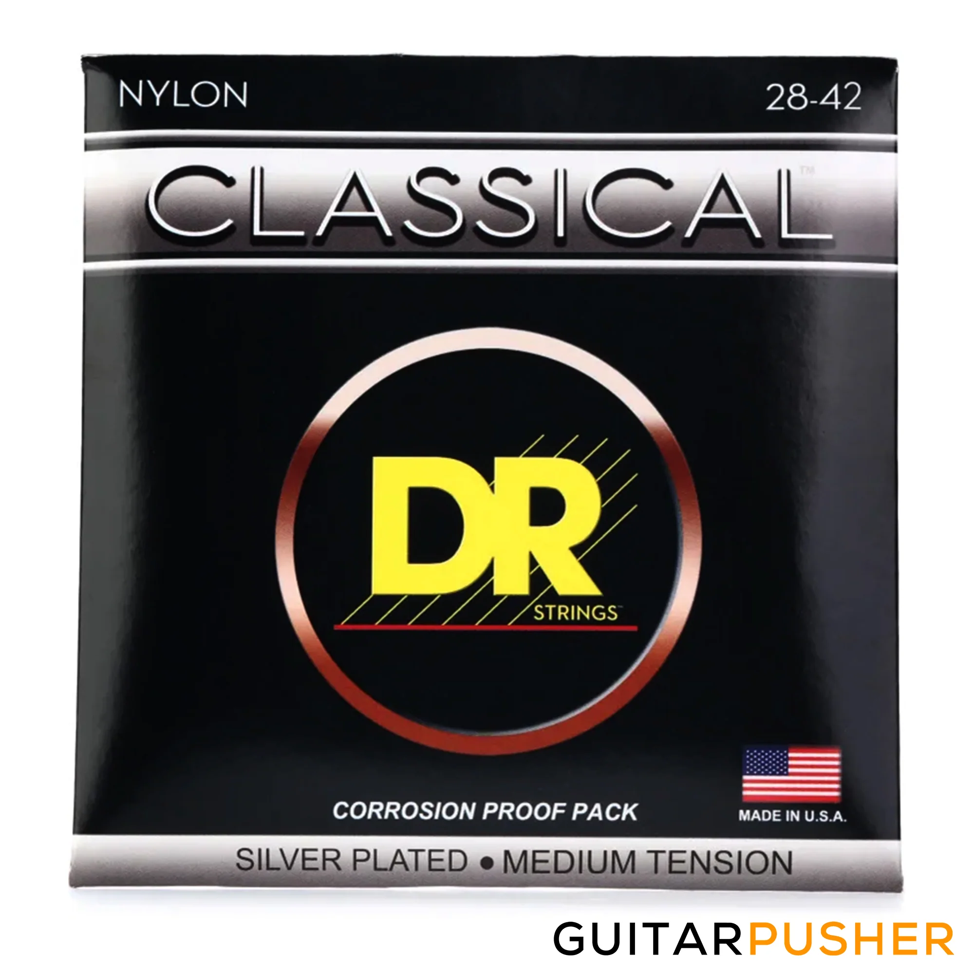 DR Nylon-Silver Plated Classical Guitar Strings