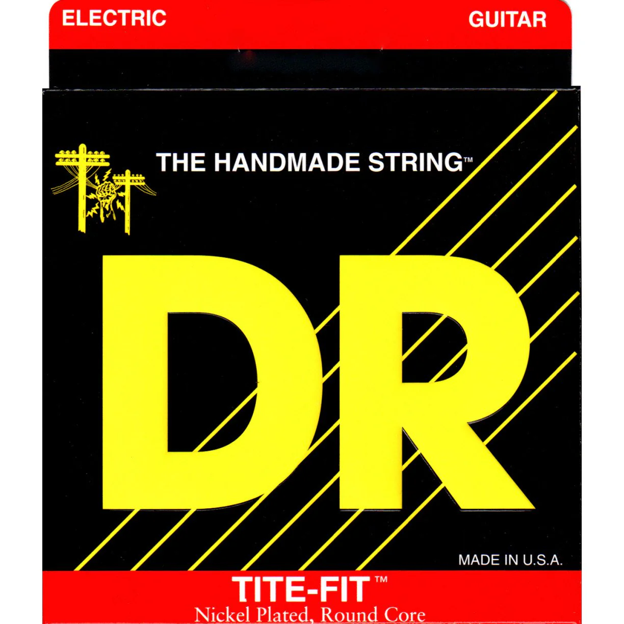 DR Tite-Fit Nickel Electric Guitar Strings Standard / Custom Gauge