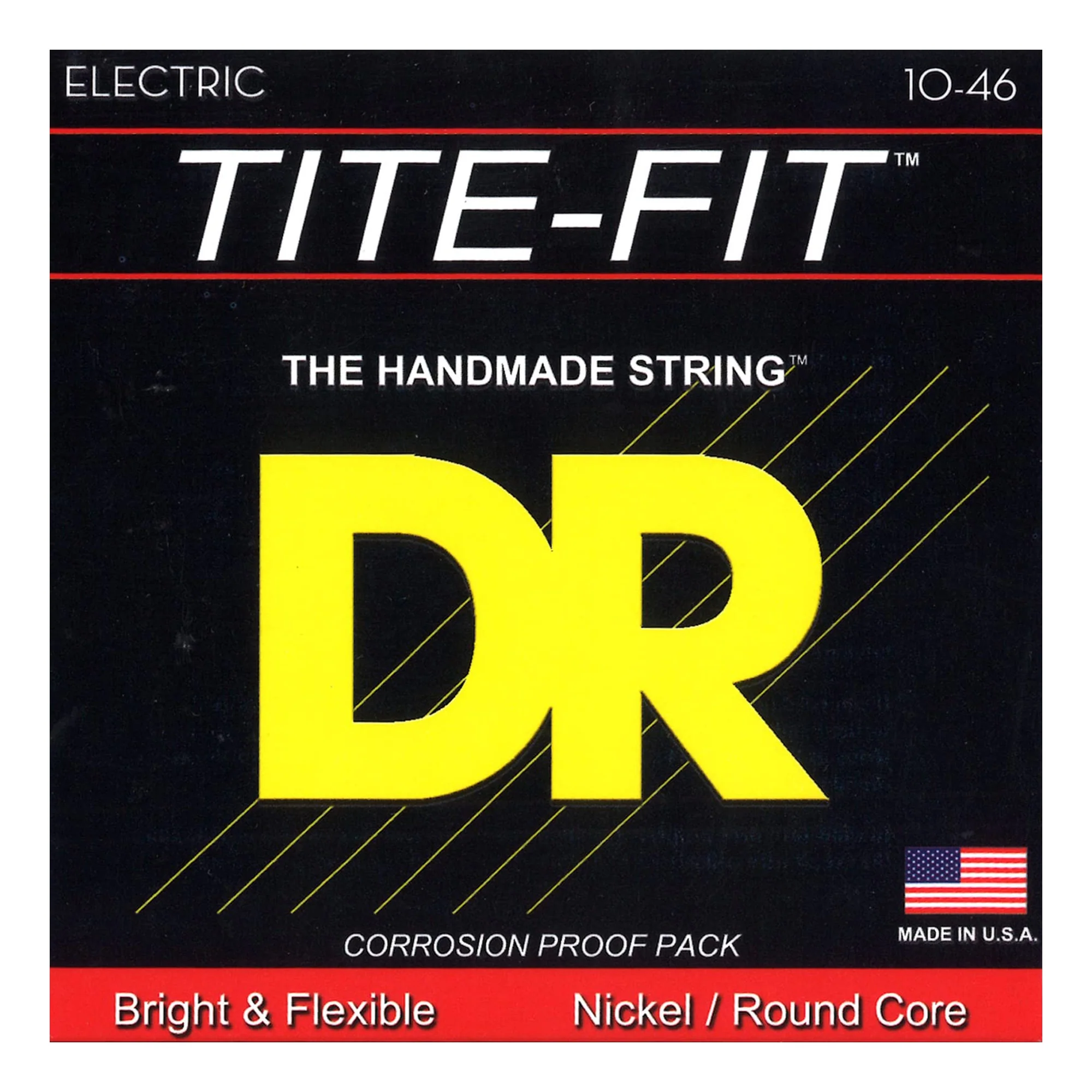 DR Tite-Fit Nickel Electric Guitar Strings Standard / Custom Gauge - Image 6