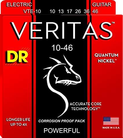 DR Veritas Extended Life Quantum Nickel Electric Guitar Standard Heavy Bottom