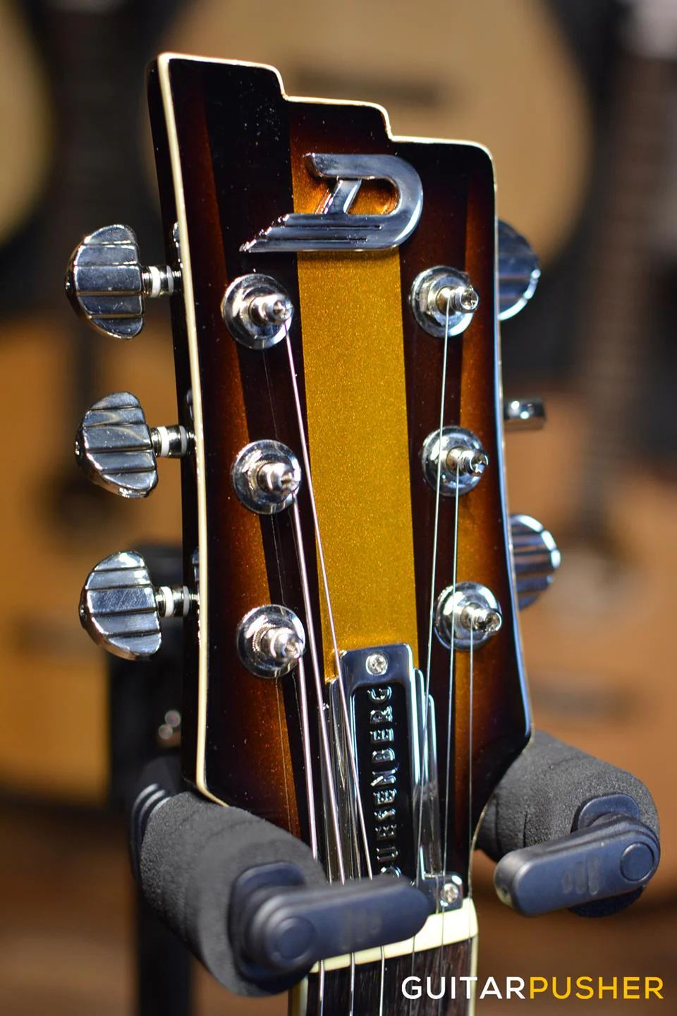 Duesenberg Guitars Alliance Series Joe Walsh Signature Electric Guitar (Gold Burst) - Image 10