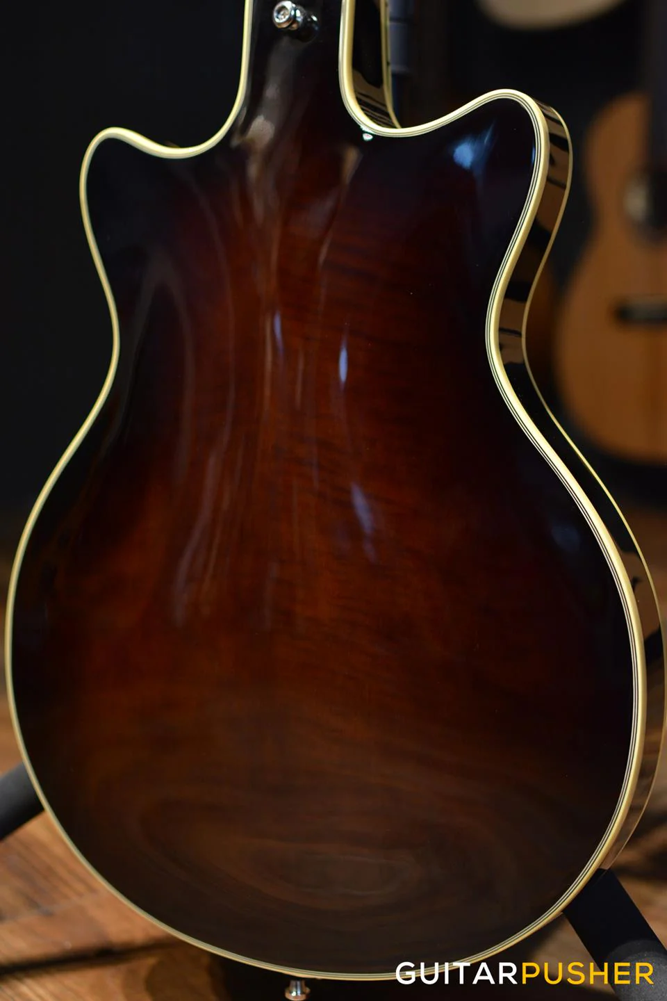 Duesenberg Guitars Alliance Series Joe Walsh Signature Electric Guitar (Gold Burst) - Image 6