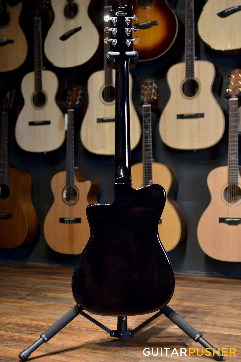 Duesenberg Guitars Caribou Electric Guitar (Black) w/ Hard Case - Image 11