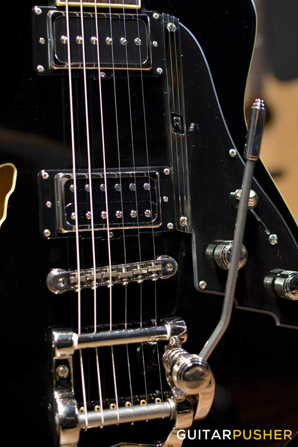 Duesenberg Guitars Caribou Electric Guitar (Black) w/ Hard Case - Image 5