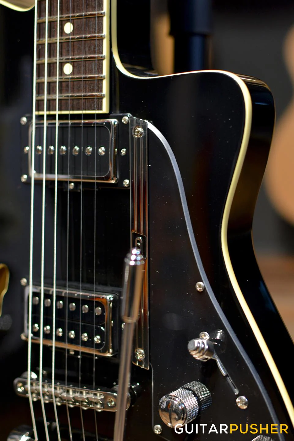 Duesenberg Guitars Caribou Electric Guitar (Black) w/ Hard Case - Image 6