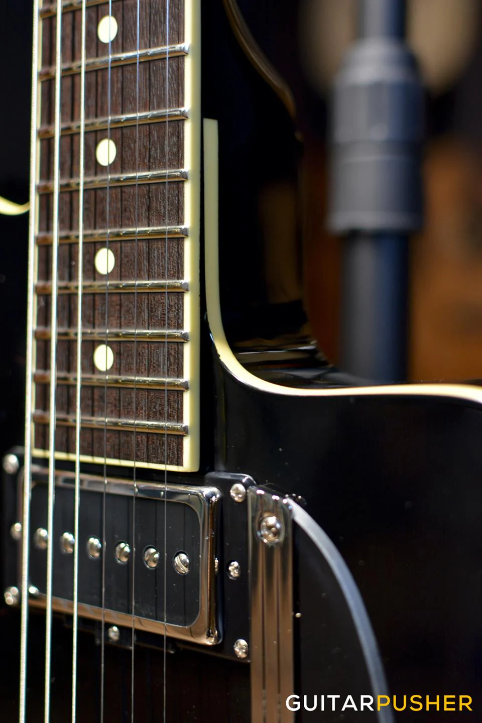 Duesenberg Guitars Caribou Electric Guitar (Black) w/ Hard Case - Image 7