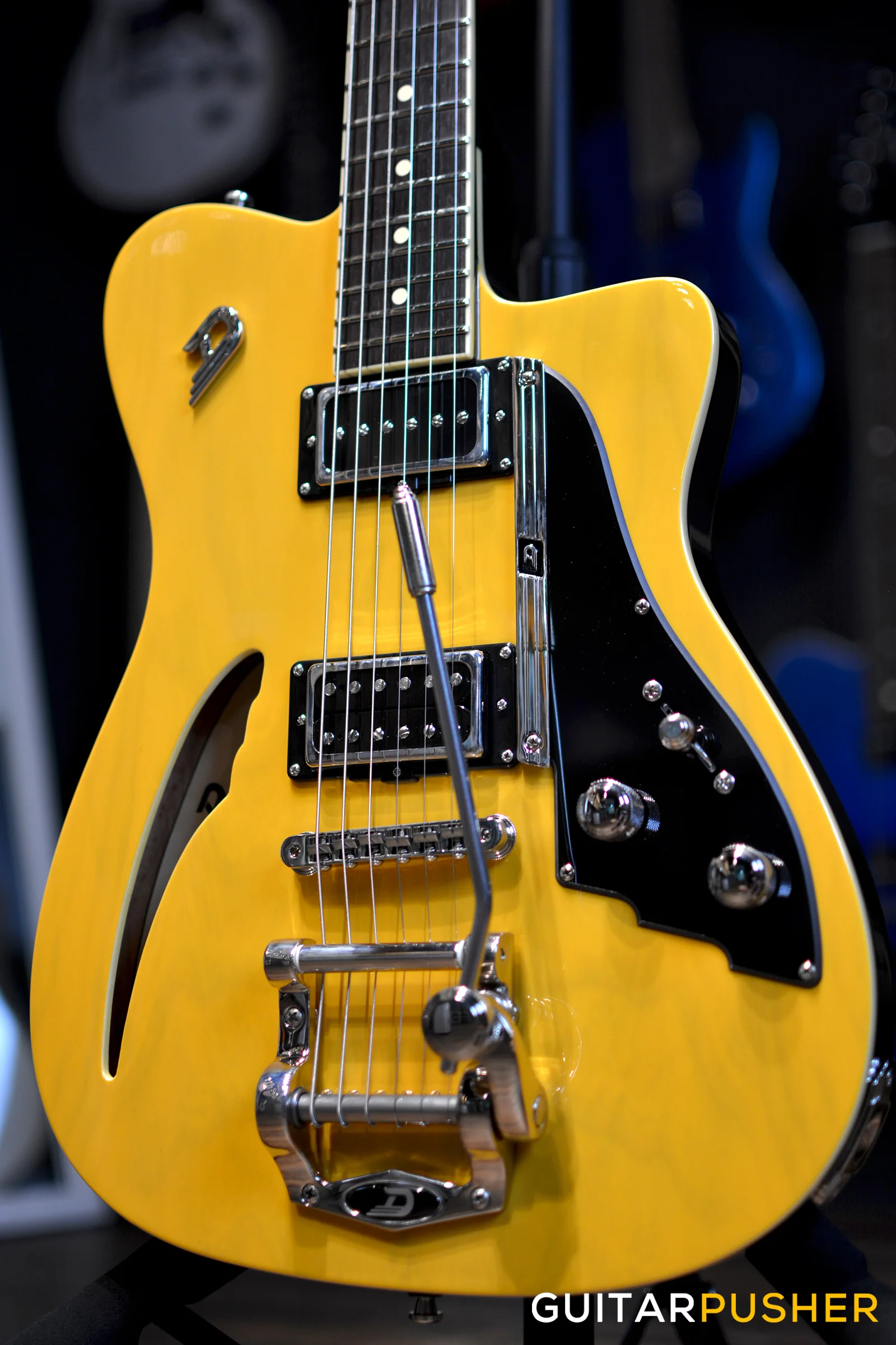 Duesenberg Guitars Caribou Electric Guitar (Butterscotch) w/ Hard Case - Image 5