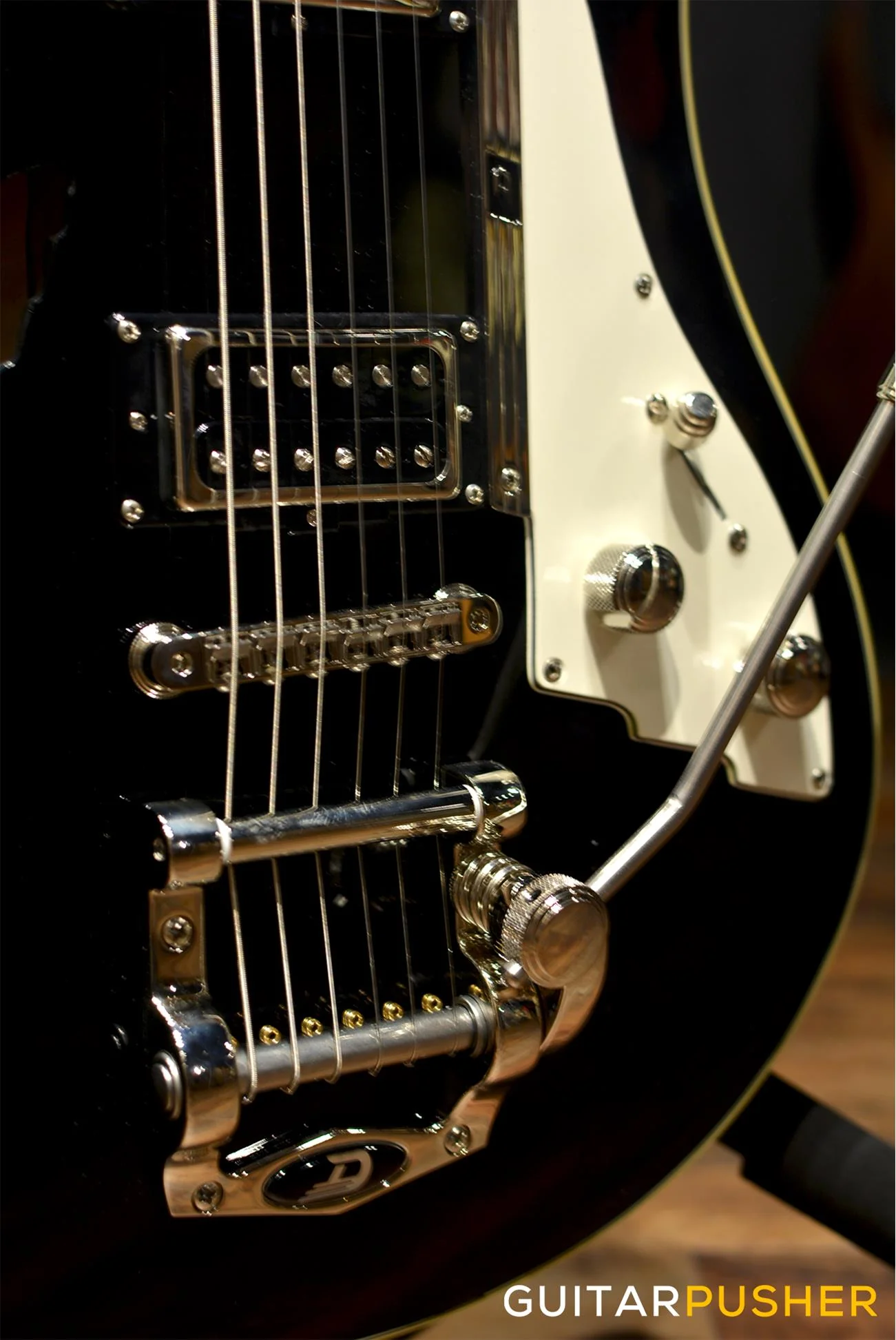 Duesenberg Guitars Double Cat Electric Guitar (Black) w/ Hard Case - Image 7