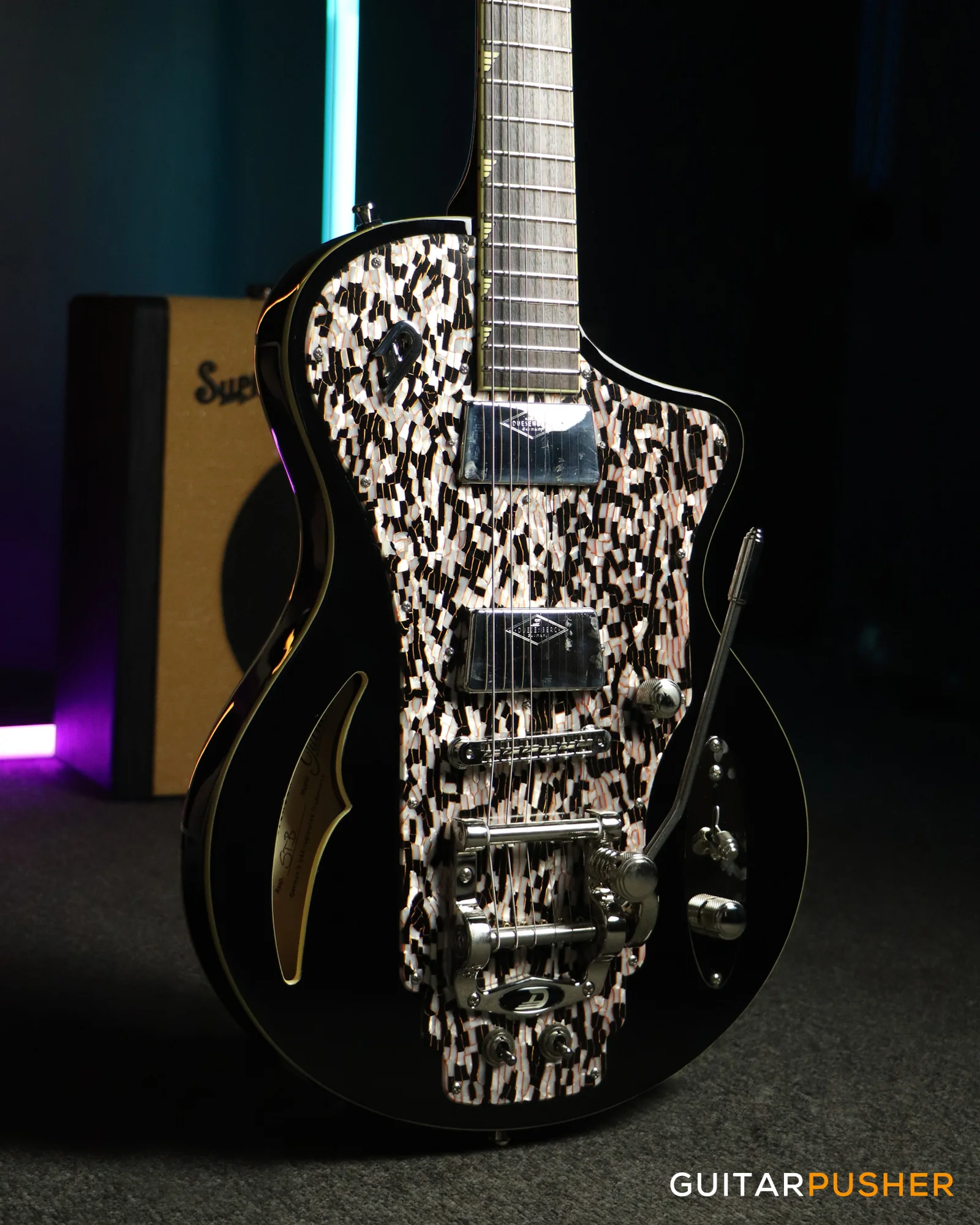 Duesenberg Guitars Julia Electric Guitar (Black) w/ Hard Case