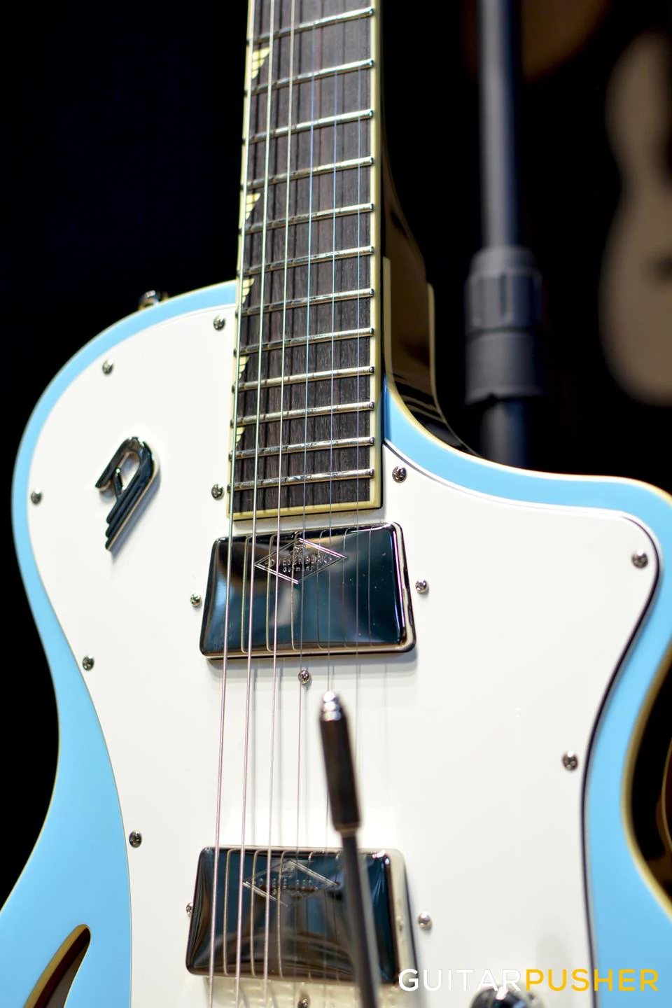 Duesenberg Guitars Julia Electric Guitar (Narvik Blue) w/ Hard Case - Image 3