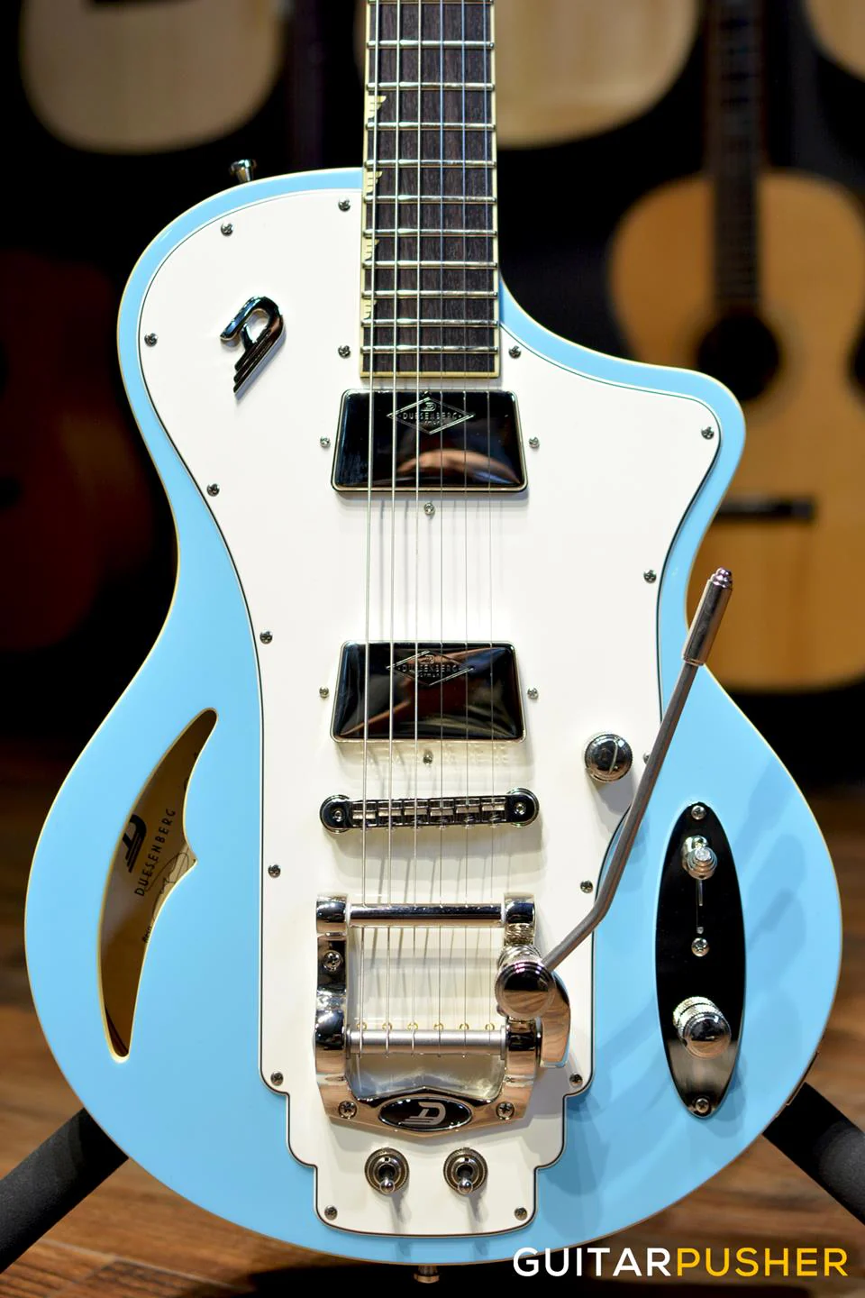 Duesenberg Guitars Julia Electric Guitar (Narvik Blue) w/ Hard Case - Image 5