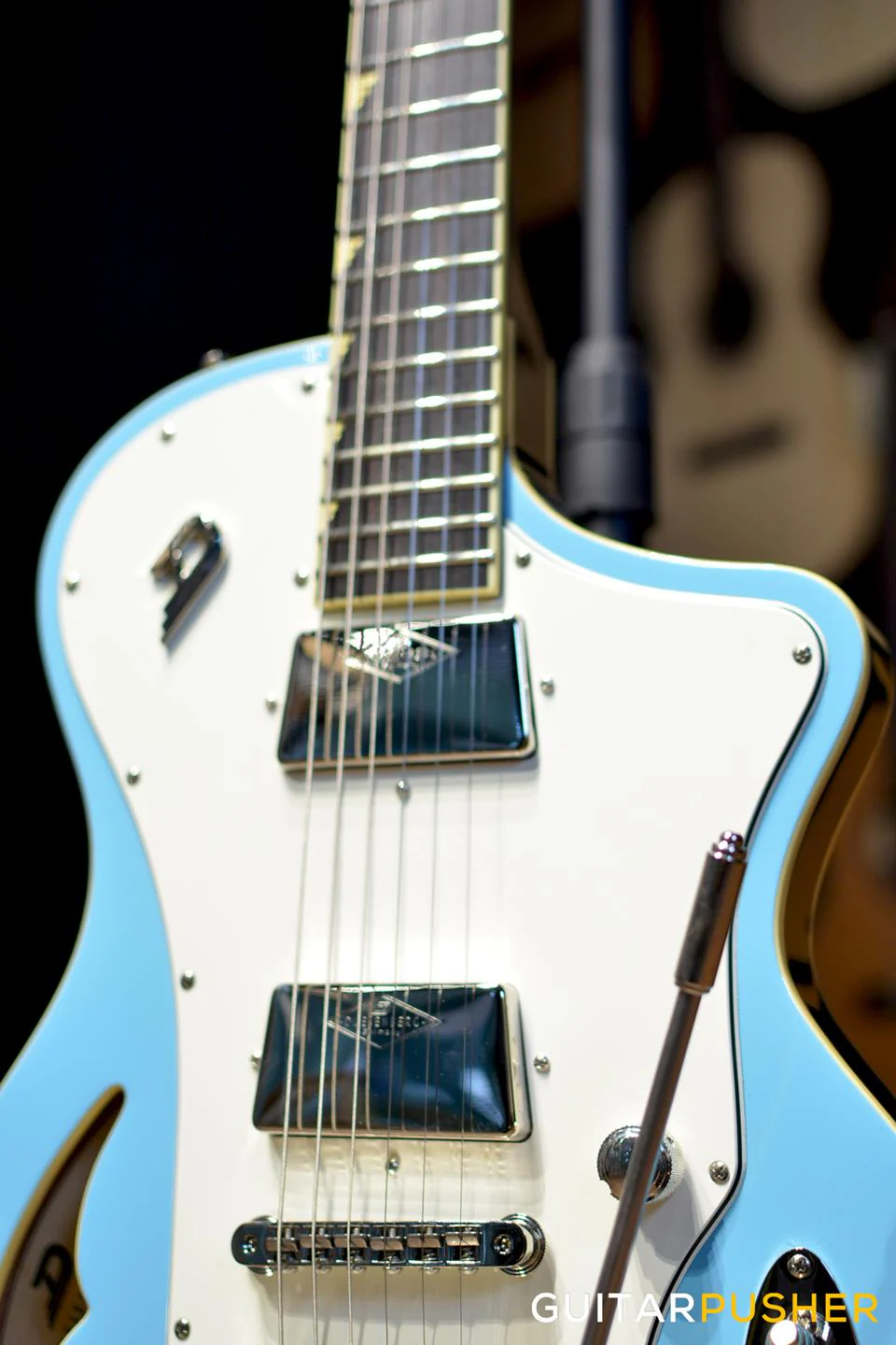Duesenberg Guitars Julia Electric Guitar (Narvik Blue) w/ Hard Case - Image 8