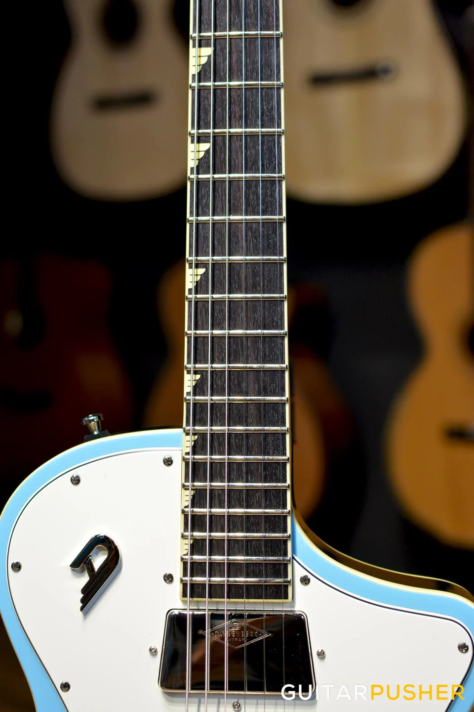 Duesenberg Guitars Julia Electric Guitar (Narvik Blue) w/ Hard Case - Image 9