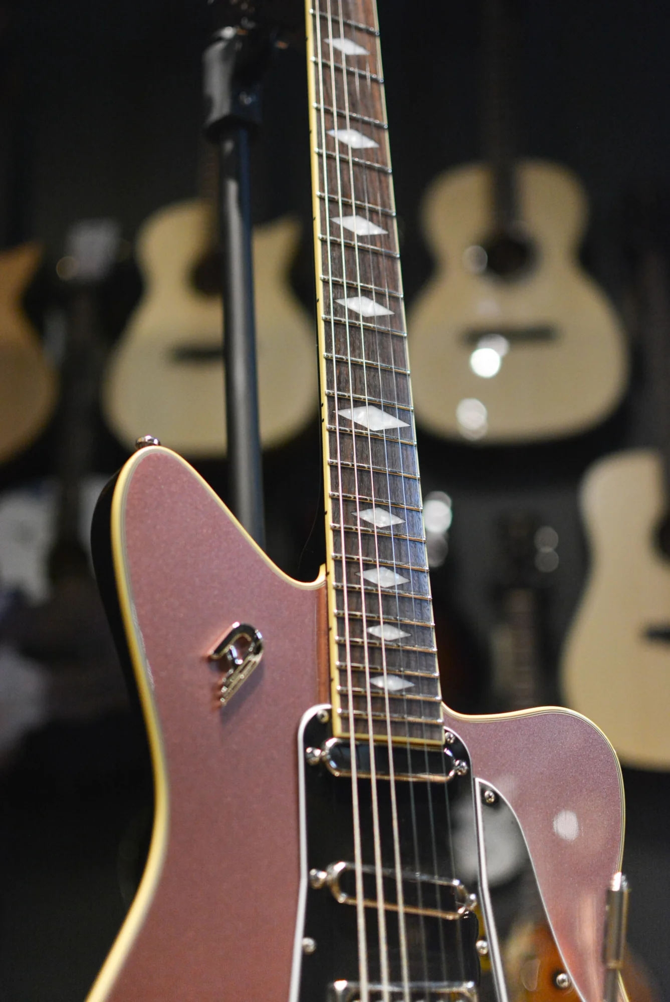 Duesenberg Guitars Paloma Electric Guitar (Catalina Sunset Rose) w/ Hard Case - Image 4