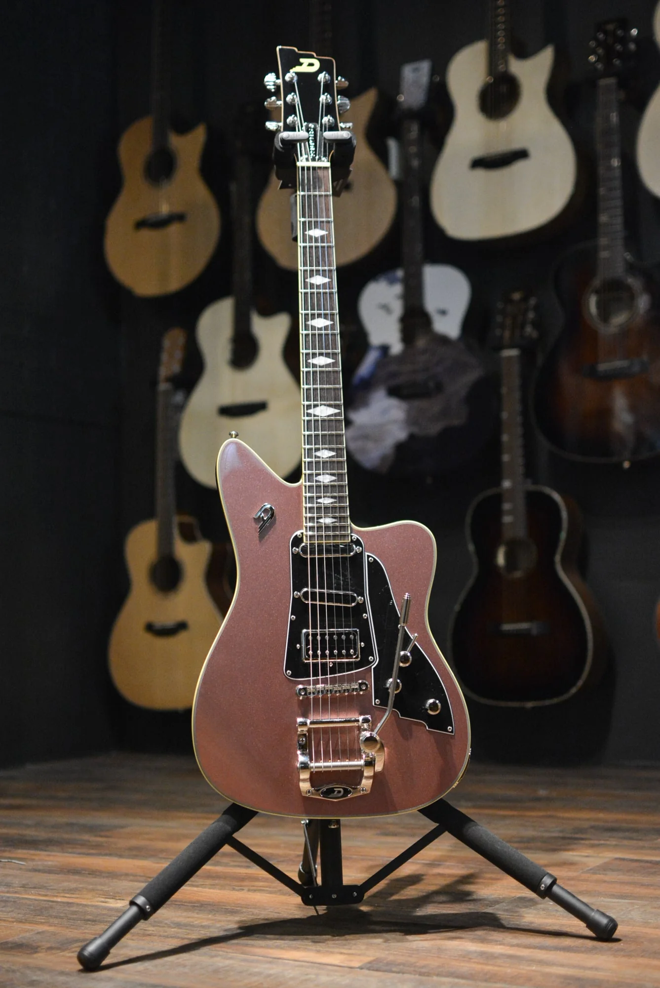 Duesenberg Guitars Paloma Electric Guitar (Catalina Sunset Rose) w/ Padded Gigbag - Image 2