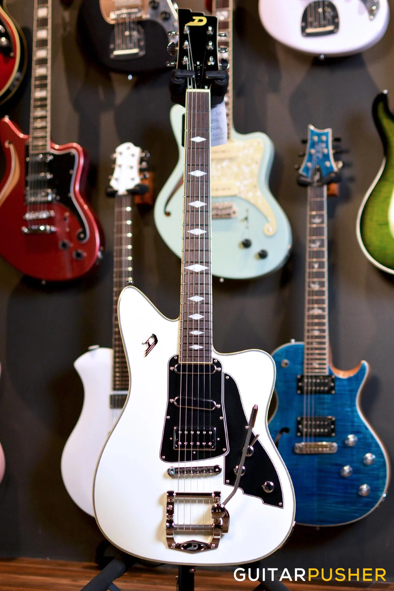 Duesenberg Guitars Paloma Electric Guitar (White) w/ Hard Case - Image 10