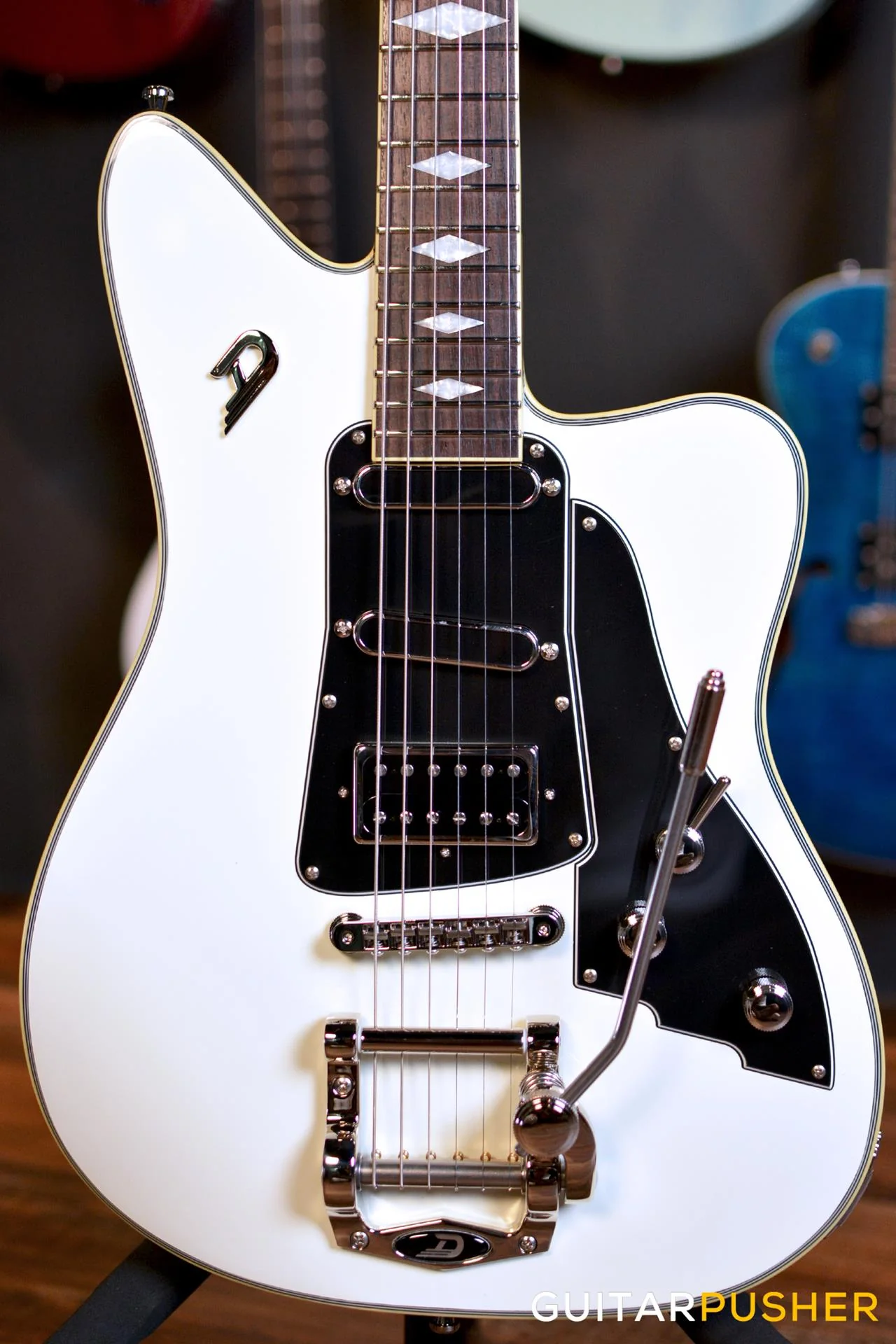 Duesenberg Guitars Paloma Electric Guitar (White) w/ Hard Case - Image 8