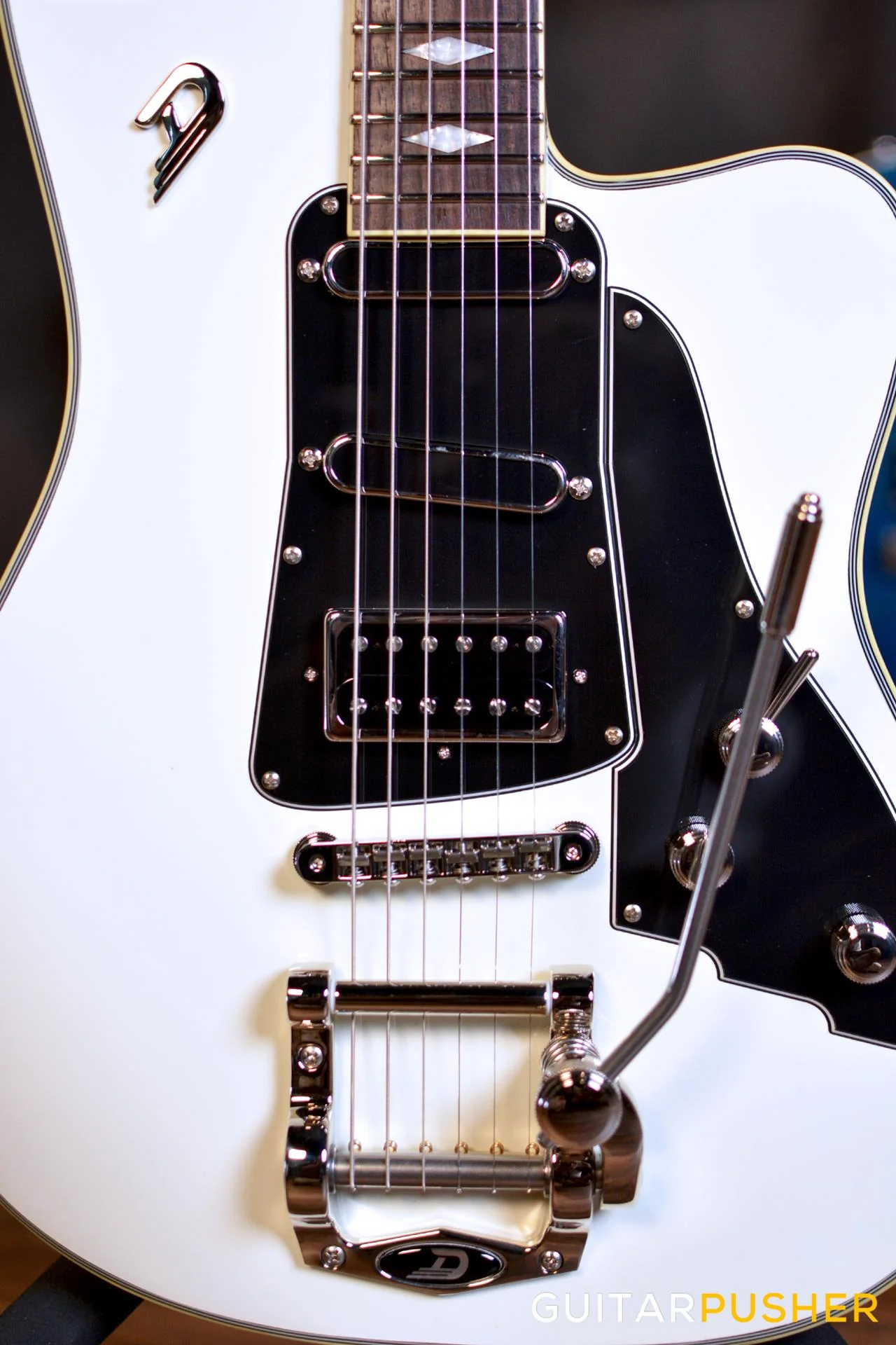 Duesenberg Guitars Paloma Electric Guitar (White) w/ Padded Gigbag - Image 6