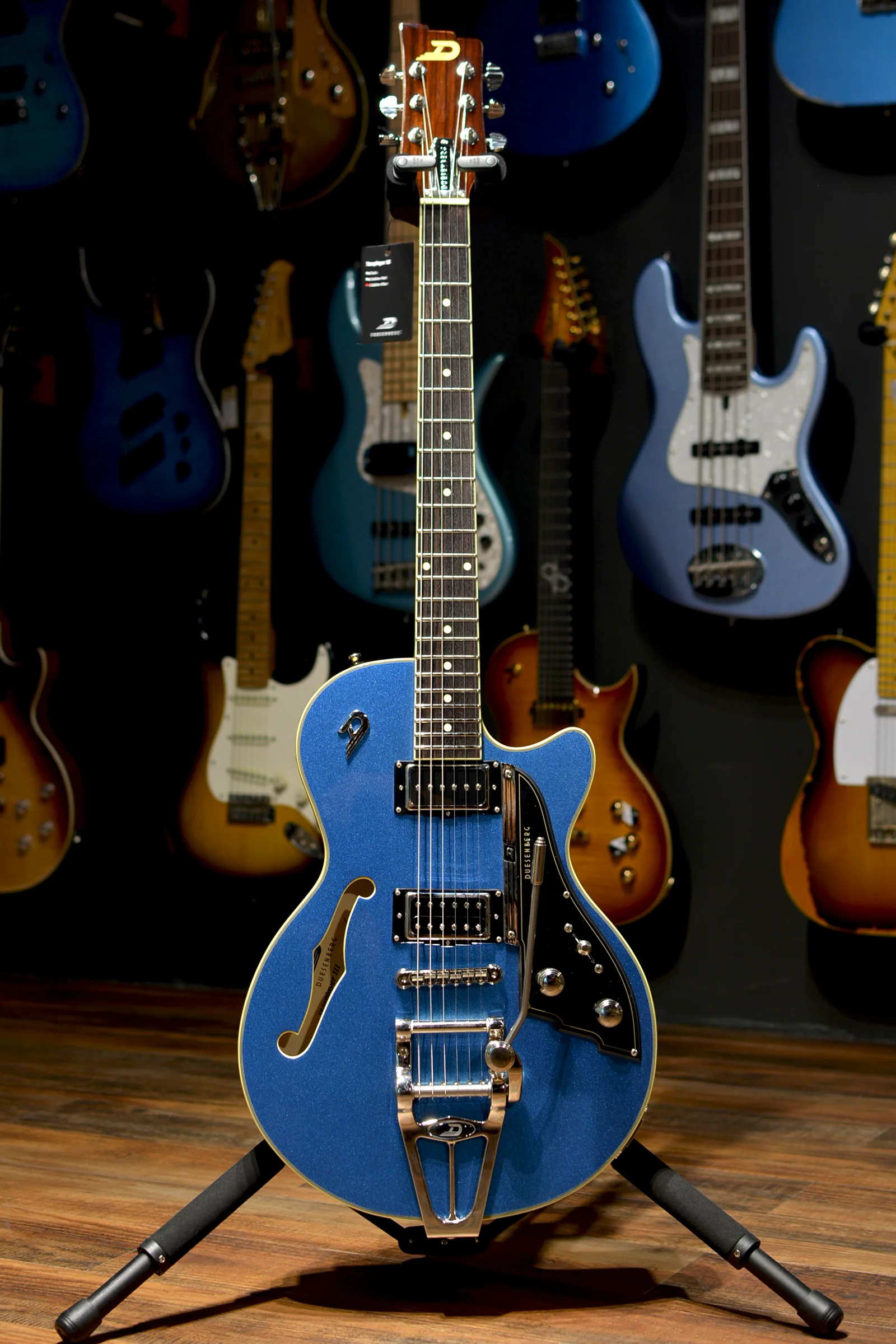 Duesenberg Guitars Starplayer III Electric Guitar (Catalina Blue) w/ Hard Case - Image 5