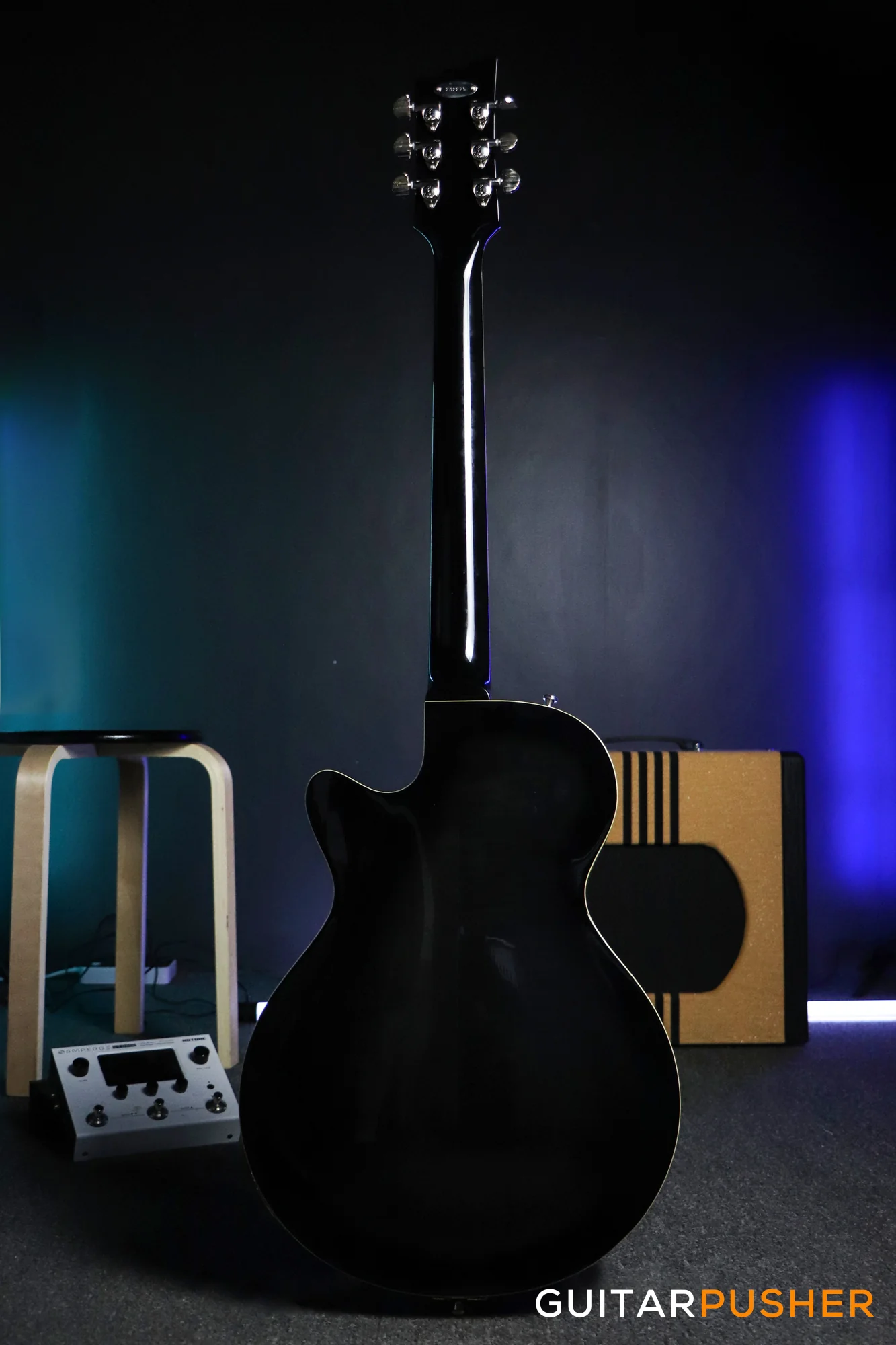 Duesenberg Guitars Starplayer TV Electric Guitar (Narvik Blue) w/ Hard Case - Image 7