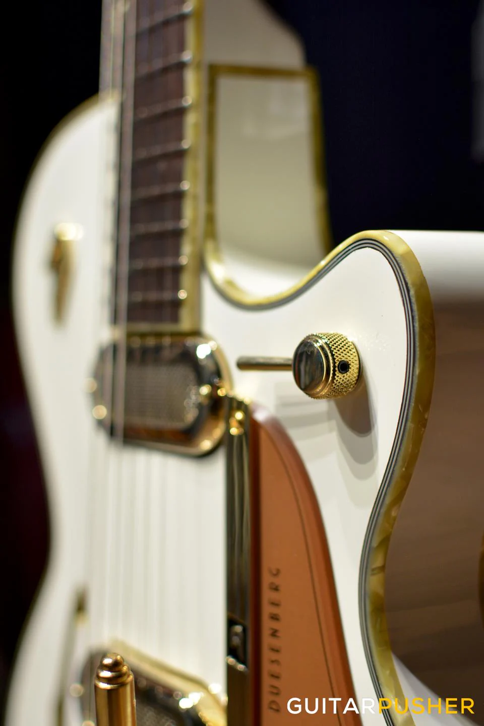 Duesenberg Guitars Starplayer TV Phonic Electric Guitar (Venetian White) w/ Hard Case - Image 6