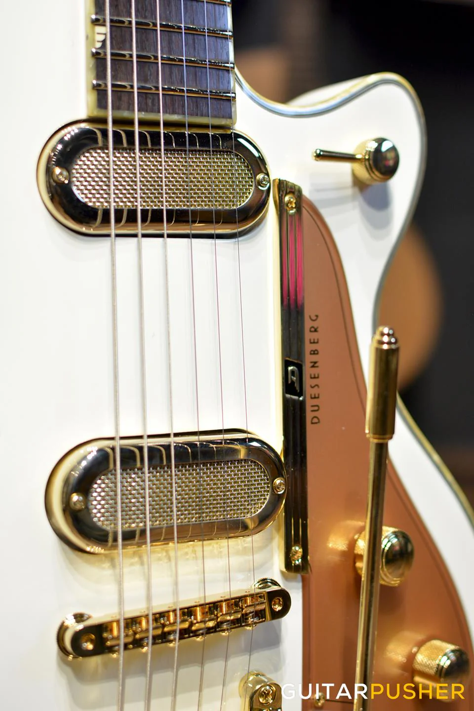 Duesenberg Guitars Starplayer TV Phonic Electric Guitar (Venetian White) w/ Hard Case - Image 7