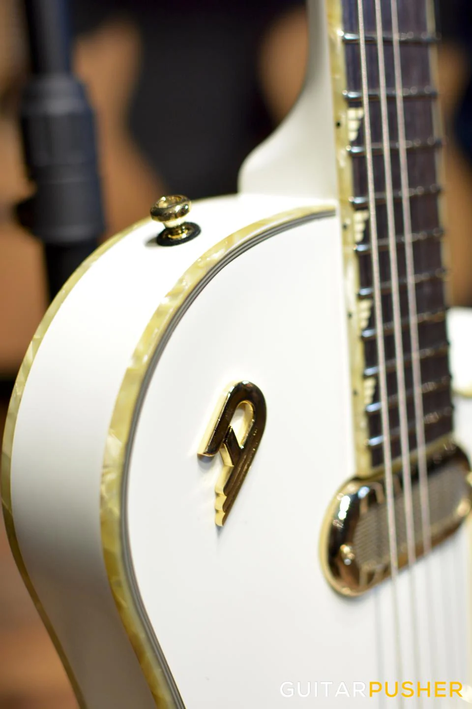 Duesenberg Guitars Starplayer TV Phonic Electric Guitar (Venetian White) w/ Hard Case - Image 8