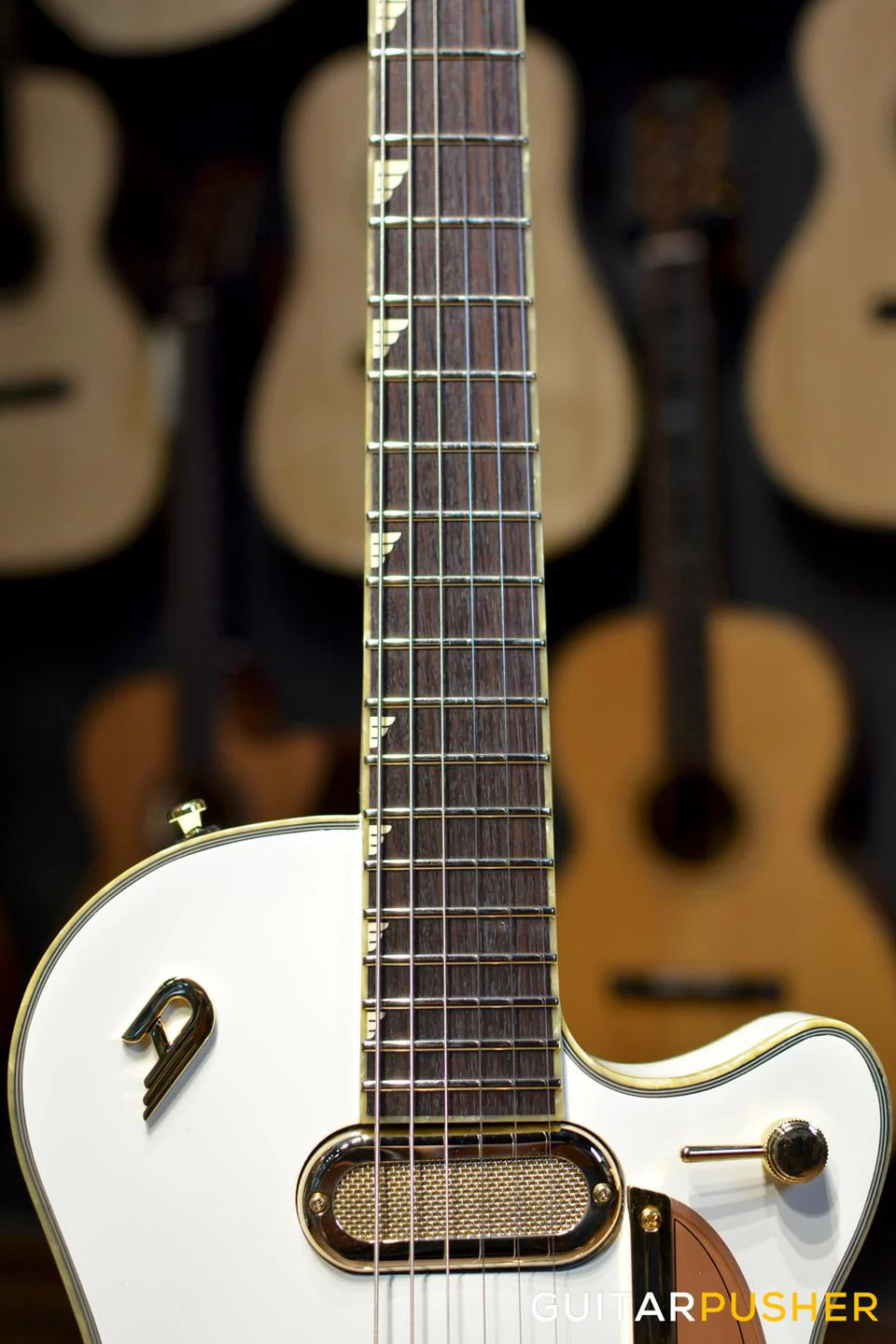 Duesenberg Guitars Starplayer TV Phonic Electric Guitar (Venetian White) w/ Hard Case - Image 9